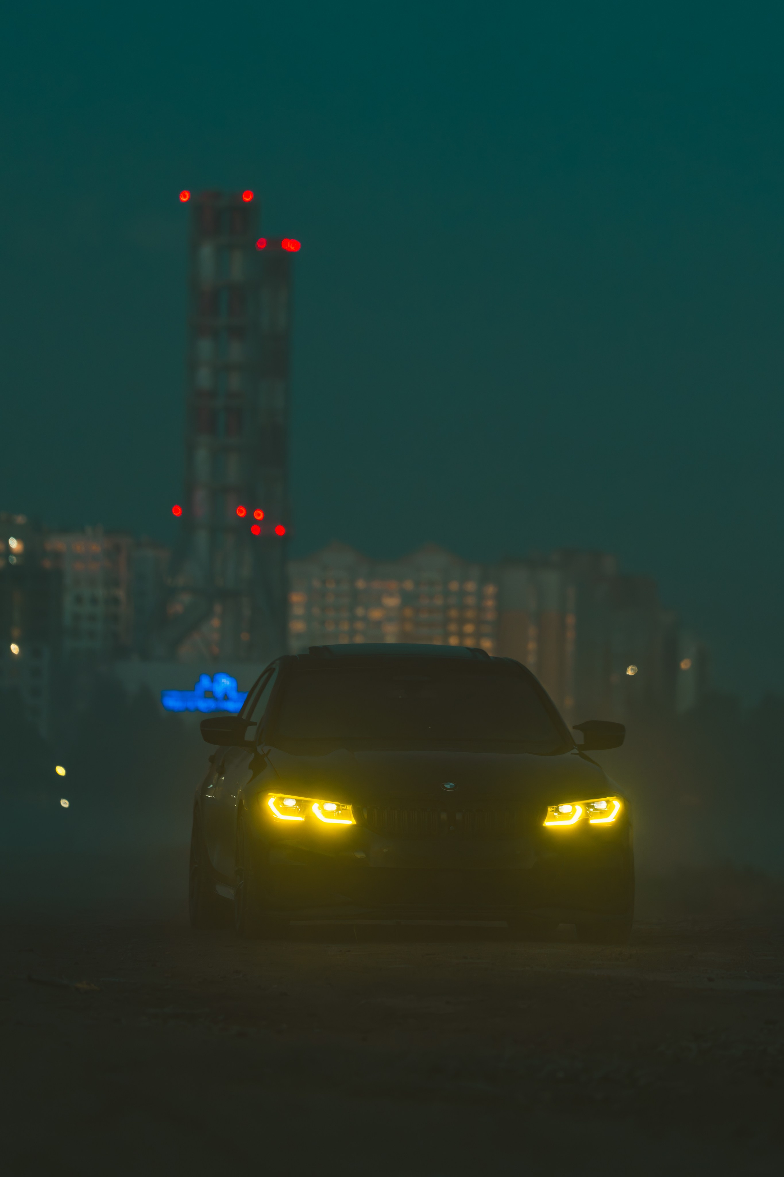 BMW 3 Series Night ed. Автомобильный фотограф в Санкт-Петербурге
