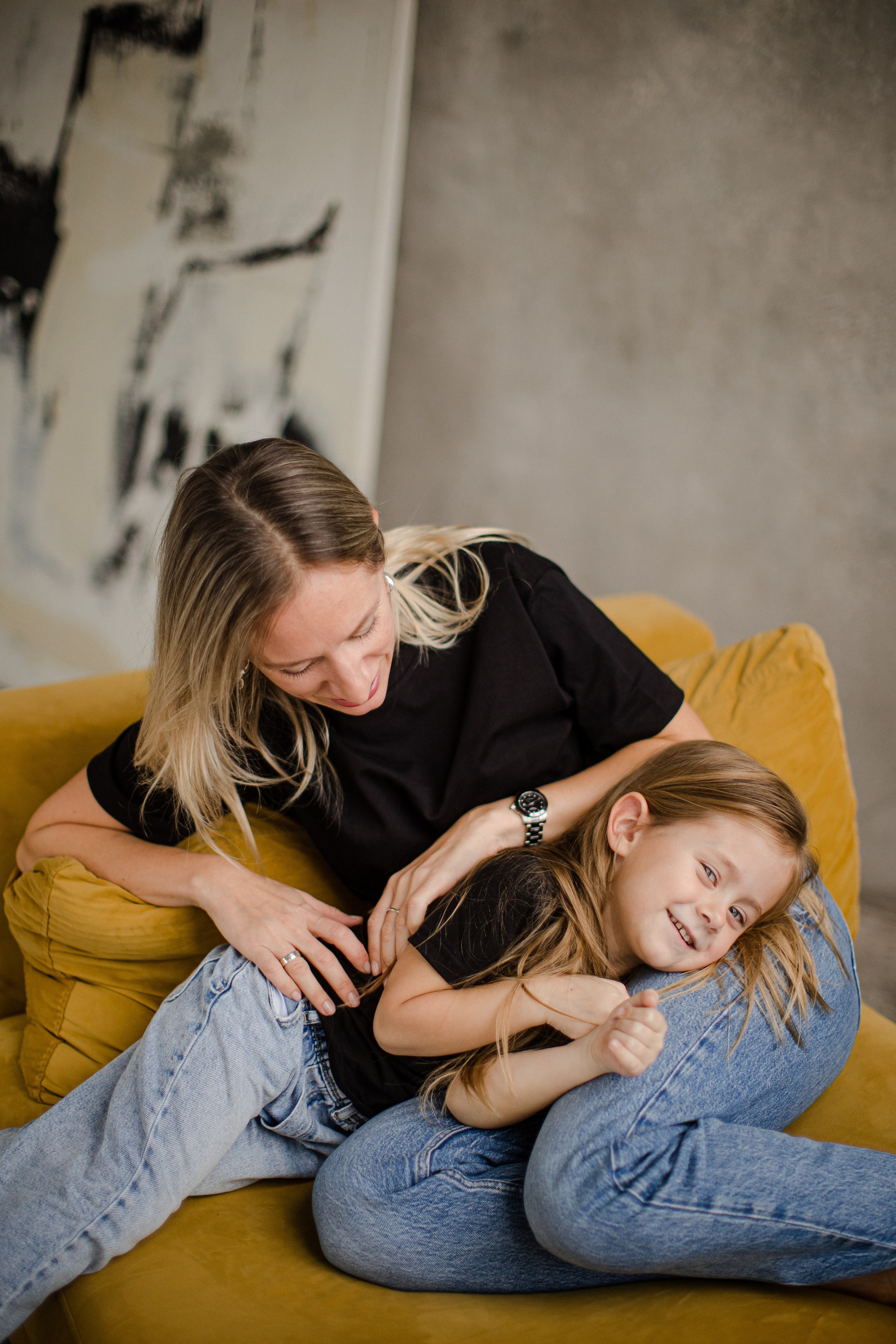 Мама и дочка. Семейный и детский фотограф в Москве Кузьмина Мария