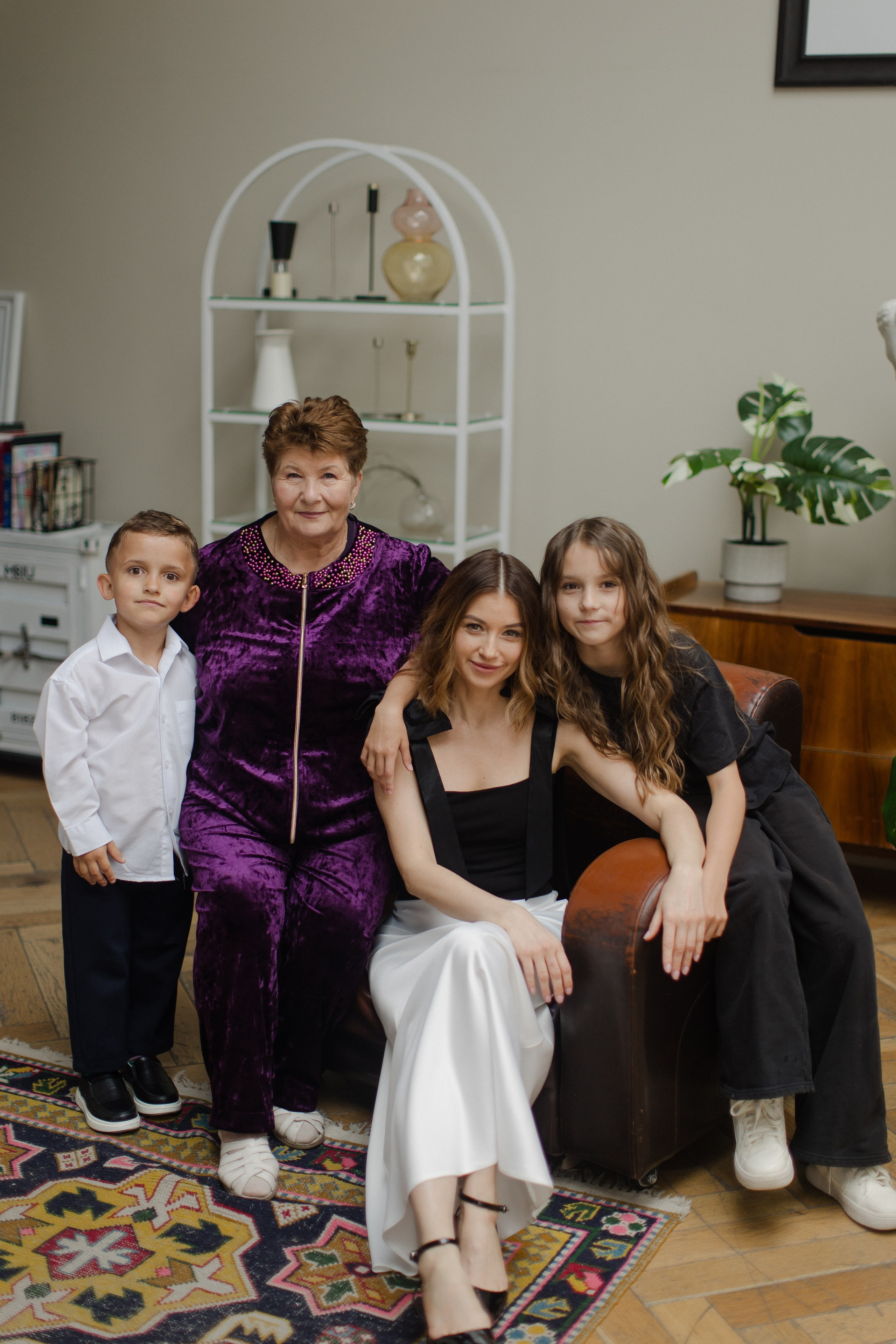 Катя с семьей. Семейный и детский фотограф в Москве Кузьмина Мария