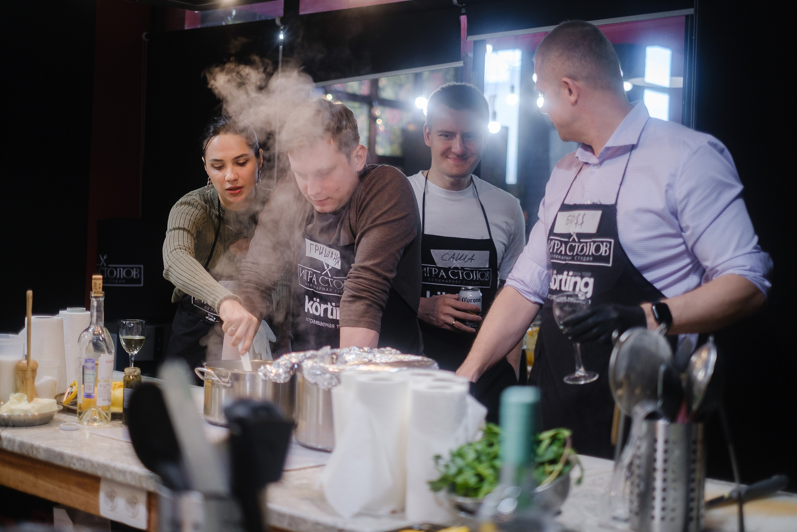 Корпоратив на кулинарном мк. Фотограф Мария Хлебникова Санкт-Петербург Москва
