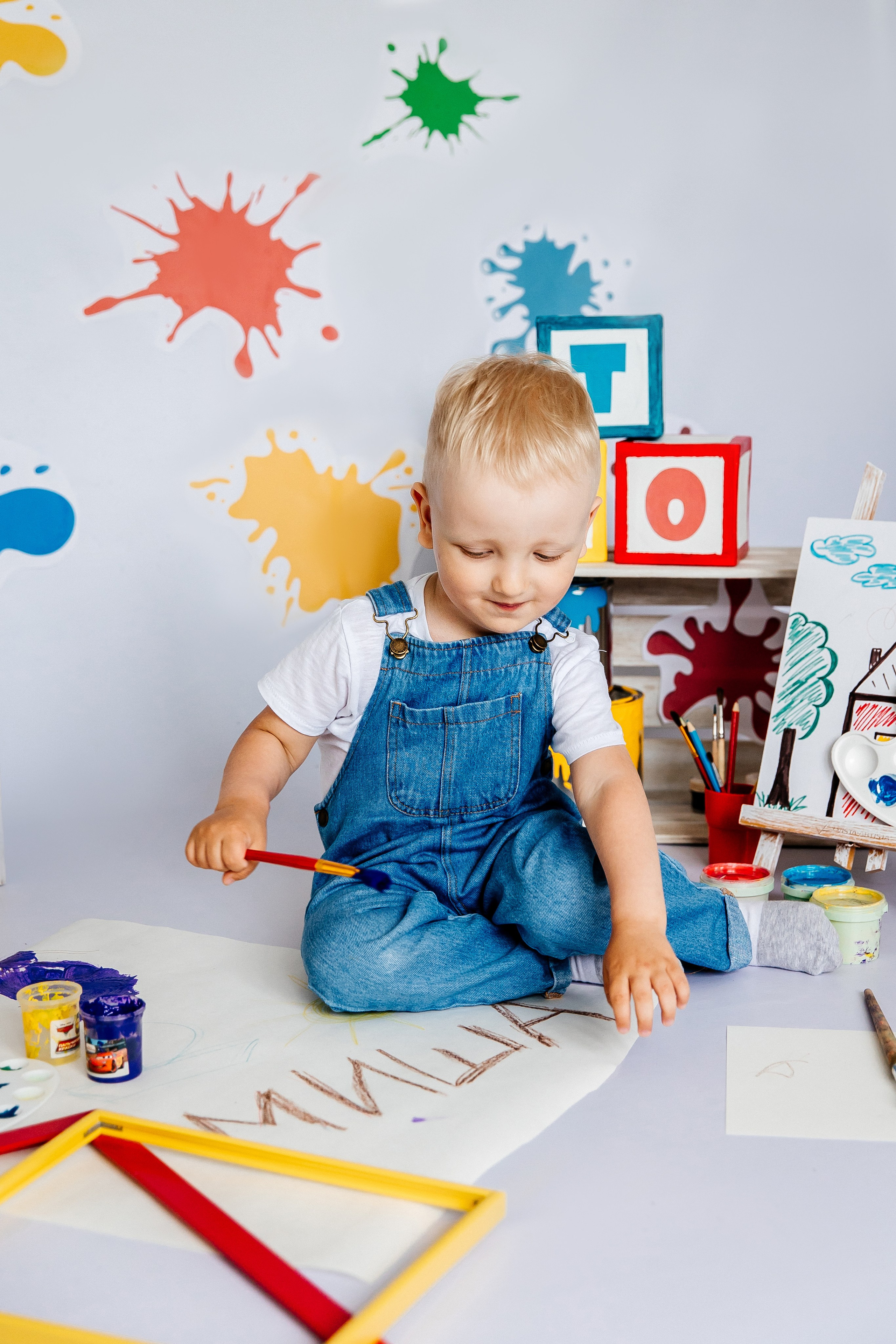 Краски. Детский фотограф, выпускные альбомы в Нижнем Новгороде Бодягина Мария