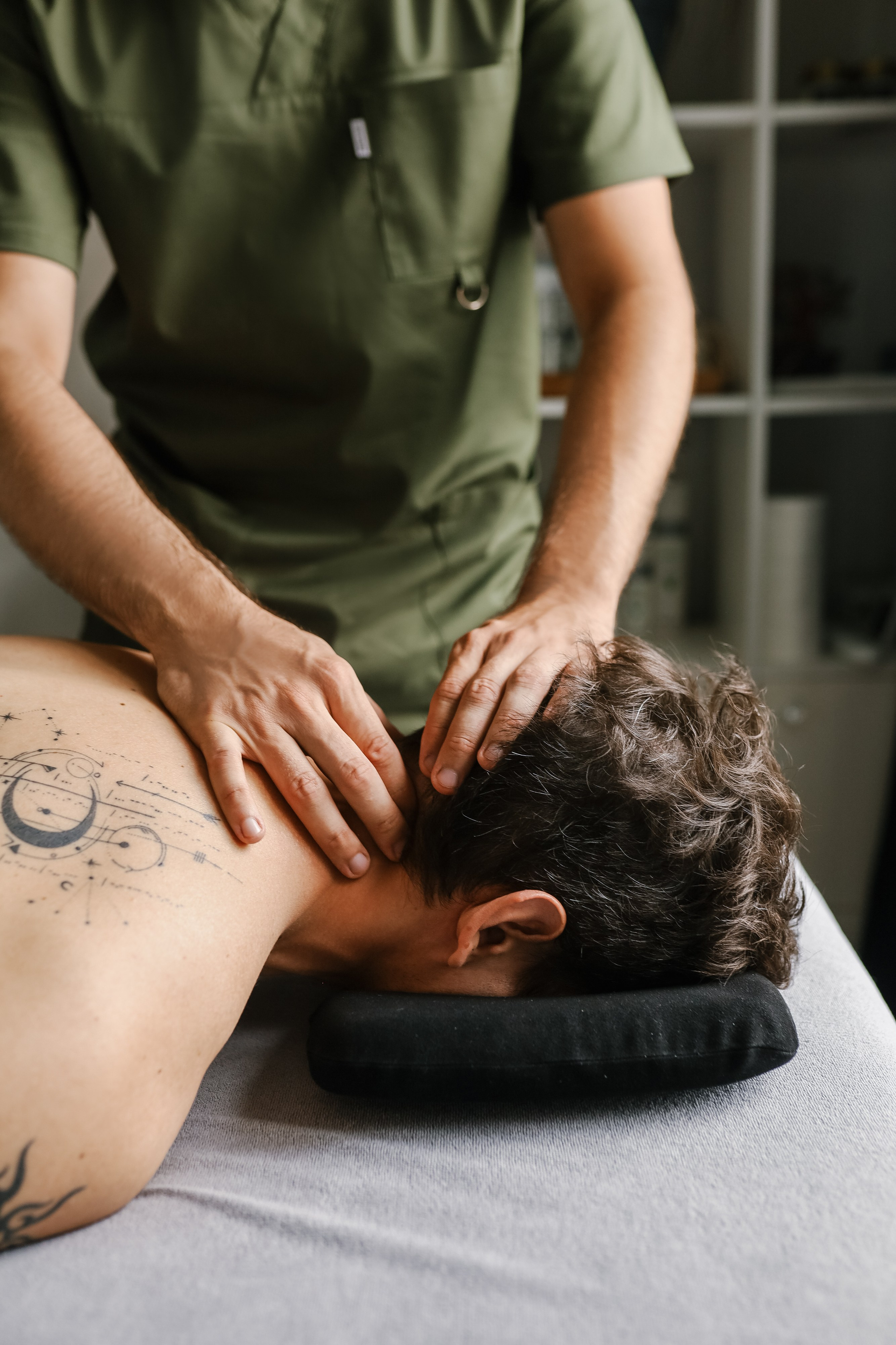 Студия массажа Альма. Фотопродакшн продающего контента