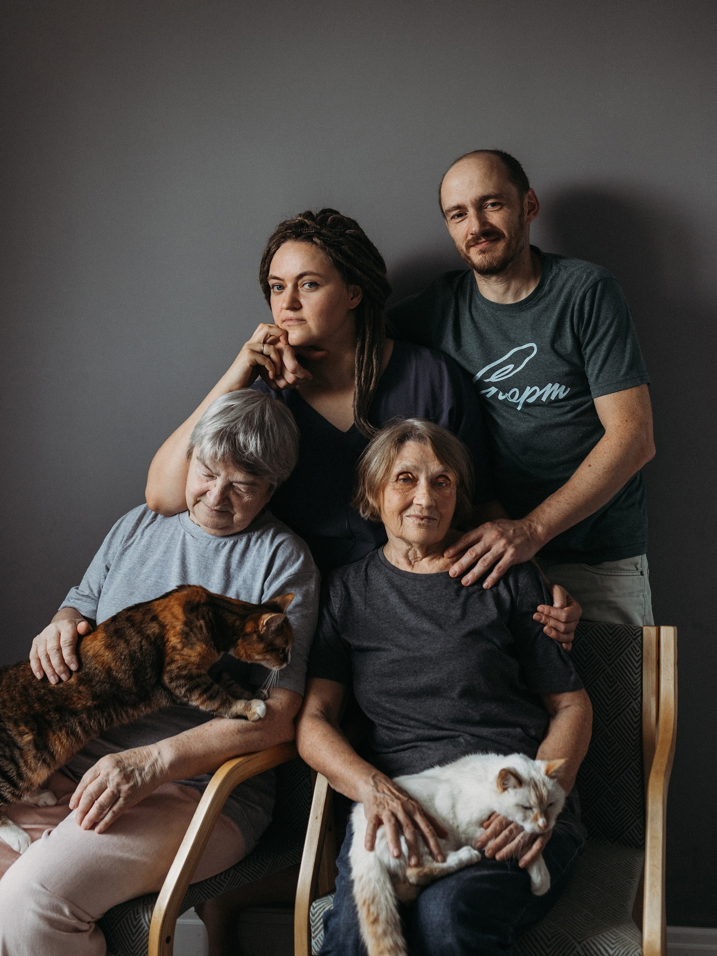 Катя, Артём, Сева, Вова, Дуся. Фотограф Людмила Оюн