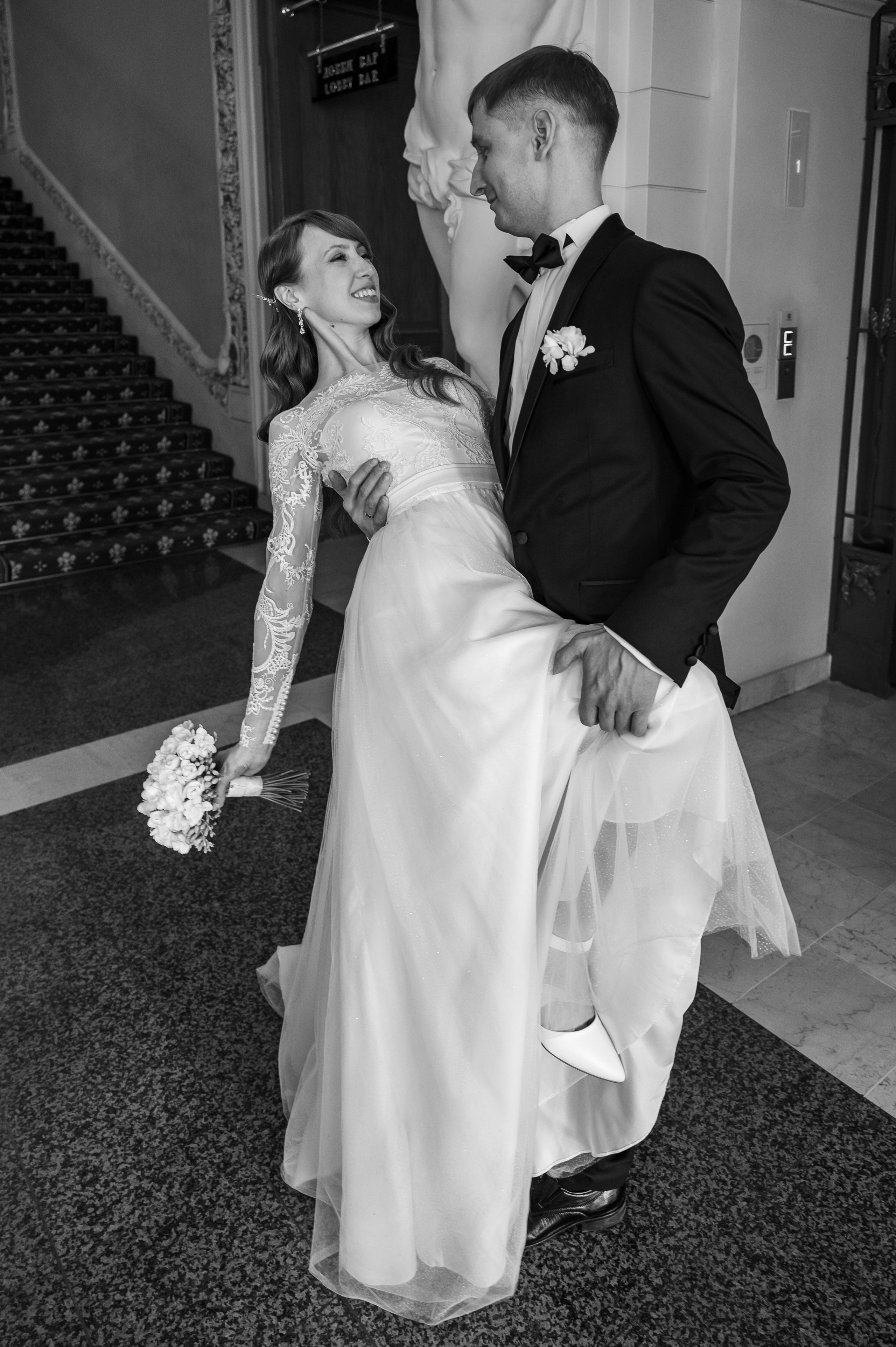 Регистрация брака в гостинице Националь. Свадебный фотограф Москва Юрий Кульман