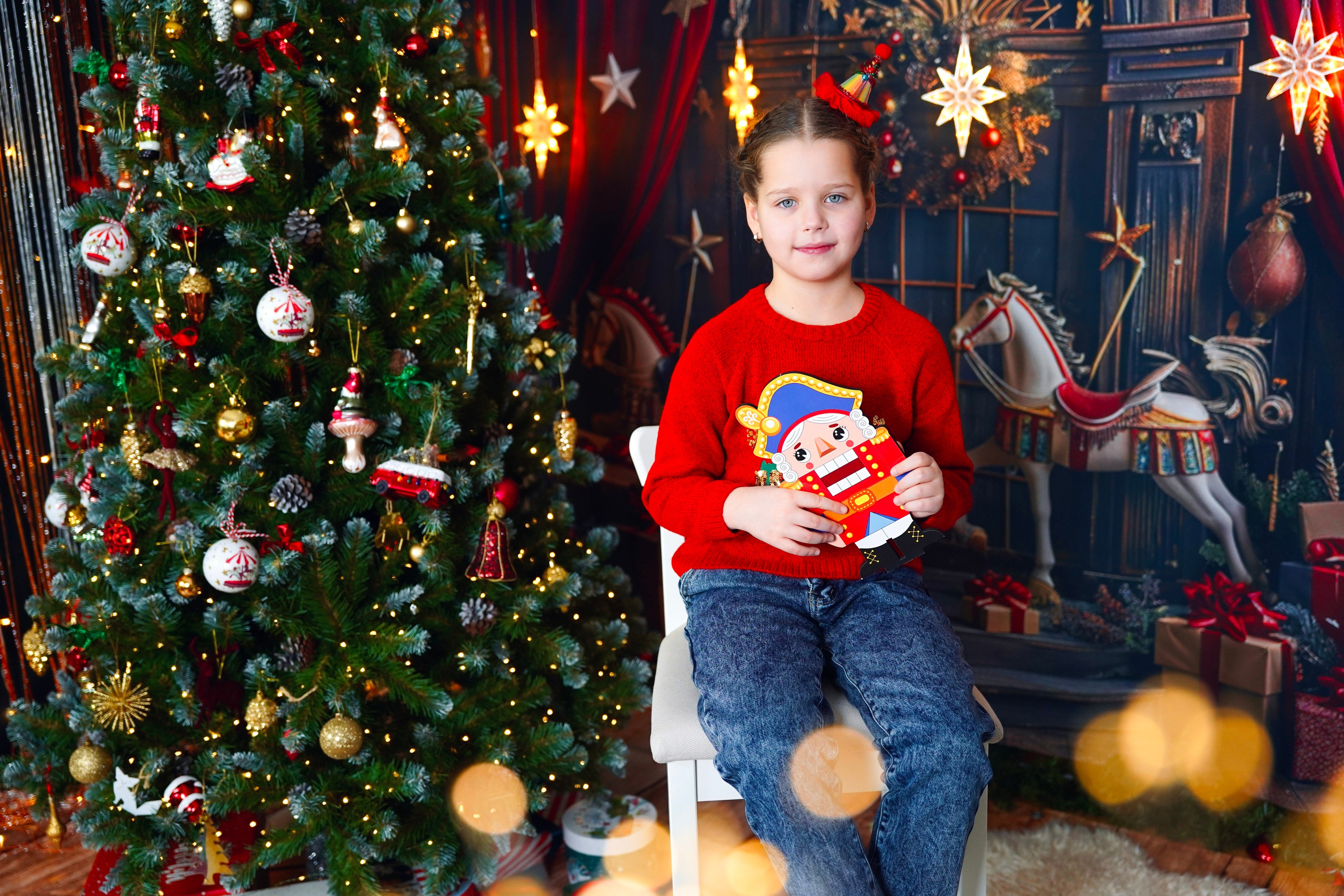 Новогодний фотопроект 2025 № 3. Семейный и детский фотограф Александра Гвоздикова