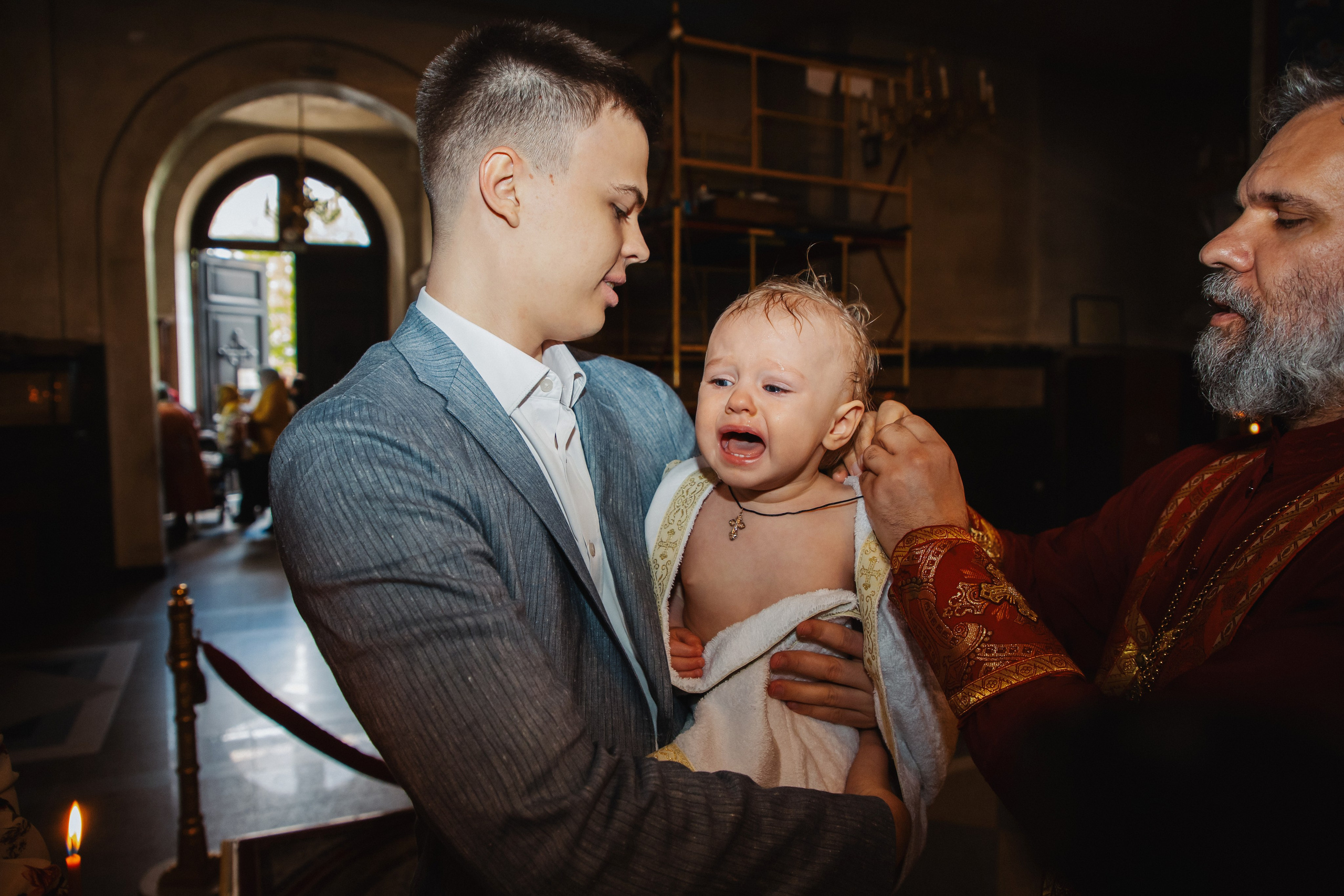 Таинство Крещения в Калининграде. Https://malovafoto.ru