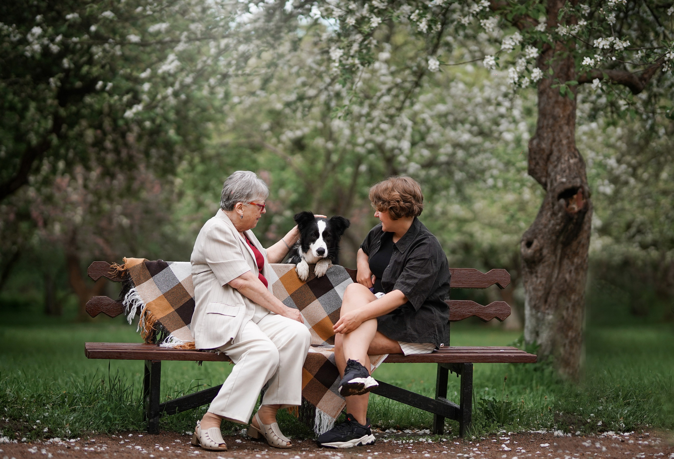 Юля, ее мама и Груша. Фотограф-анималист в Санкт-Петербурге Яна Мартынова