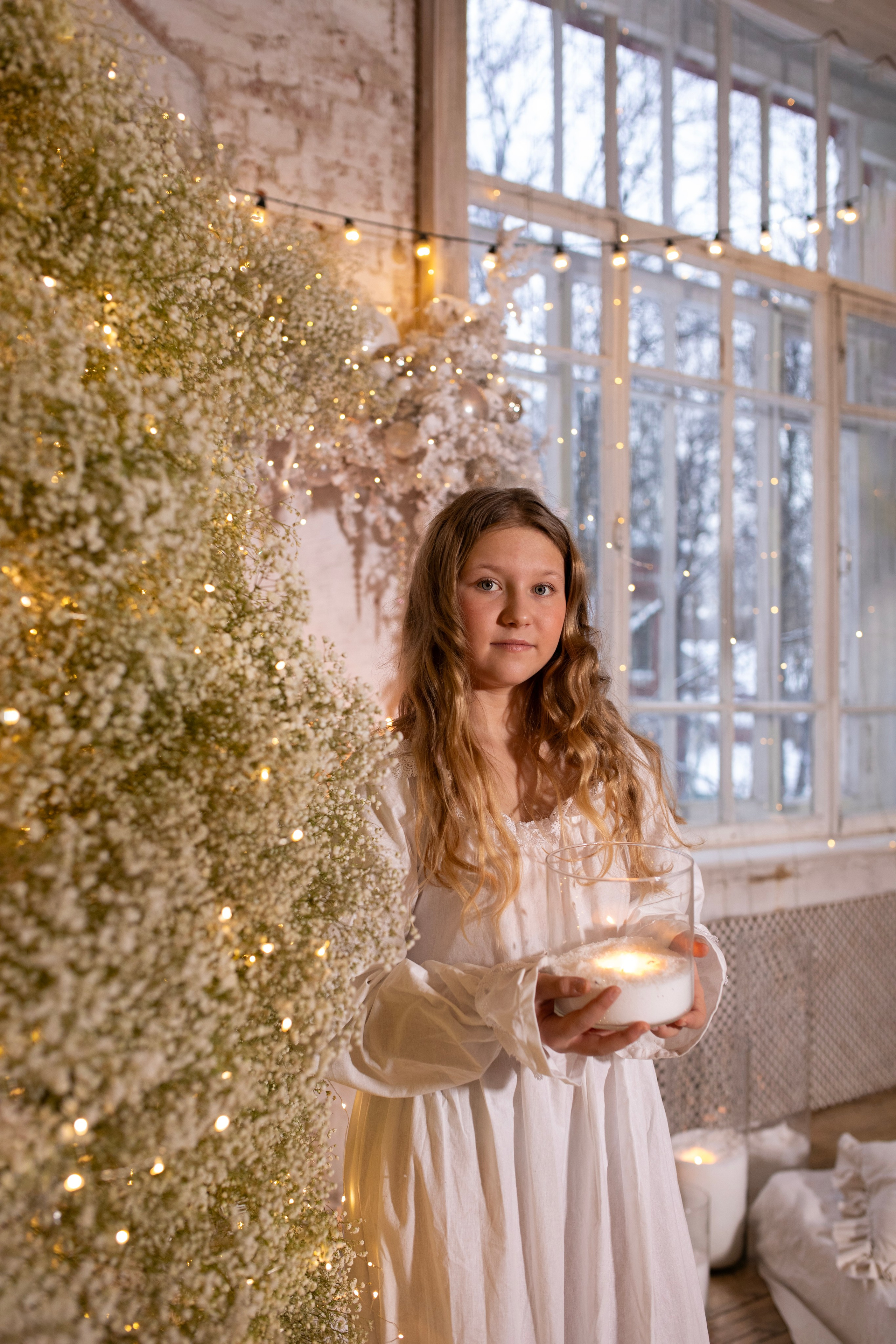 Новогодняя фотосессия Анны с детьми. Арт- фотограф Москва