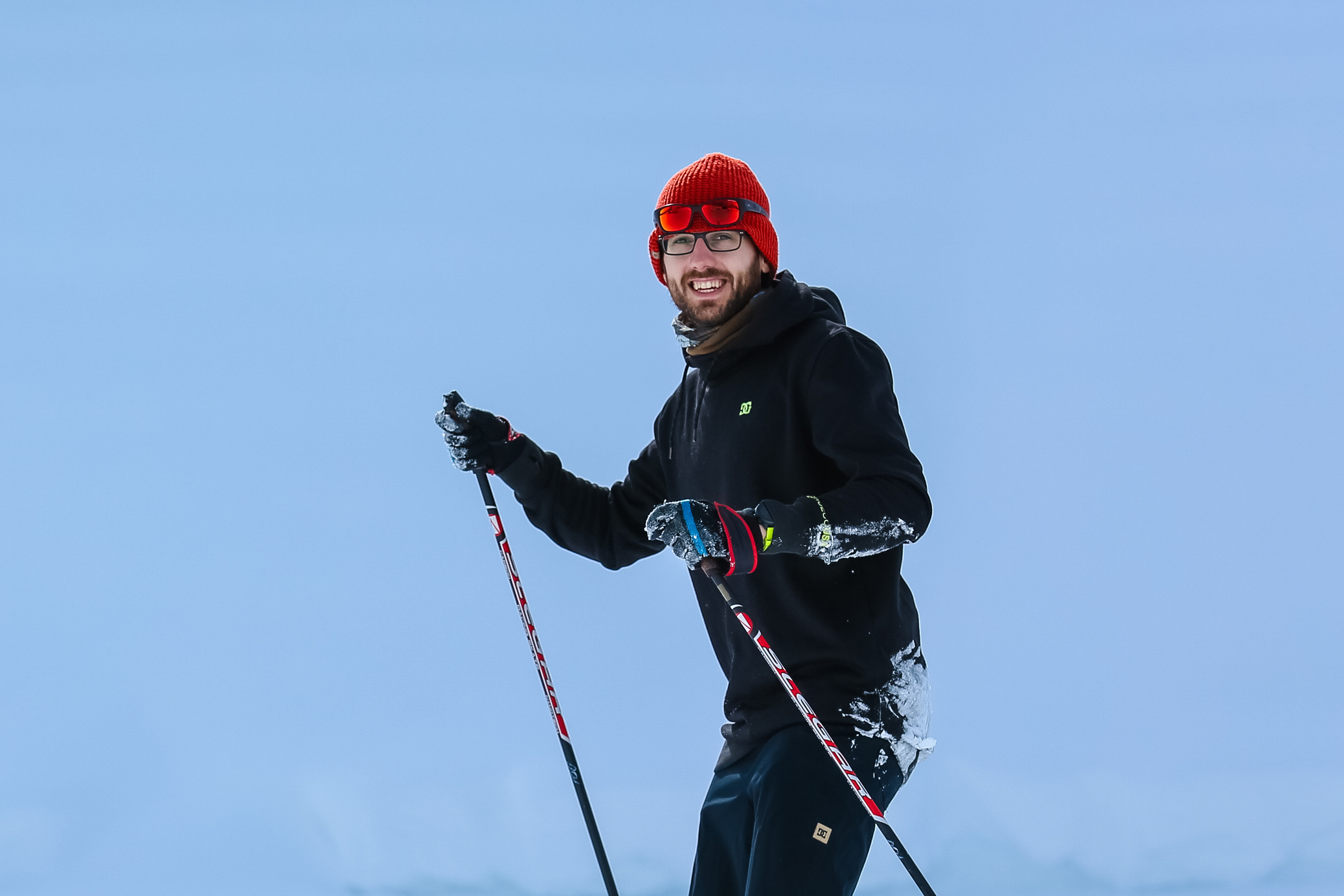 Мастер-класс по лыжам с Алексеем Барышниковым. Репортажный и семейный фотограф Ухова Наталья в Москве