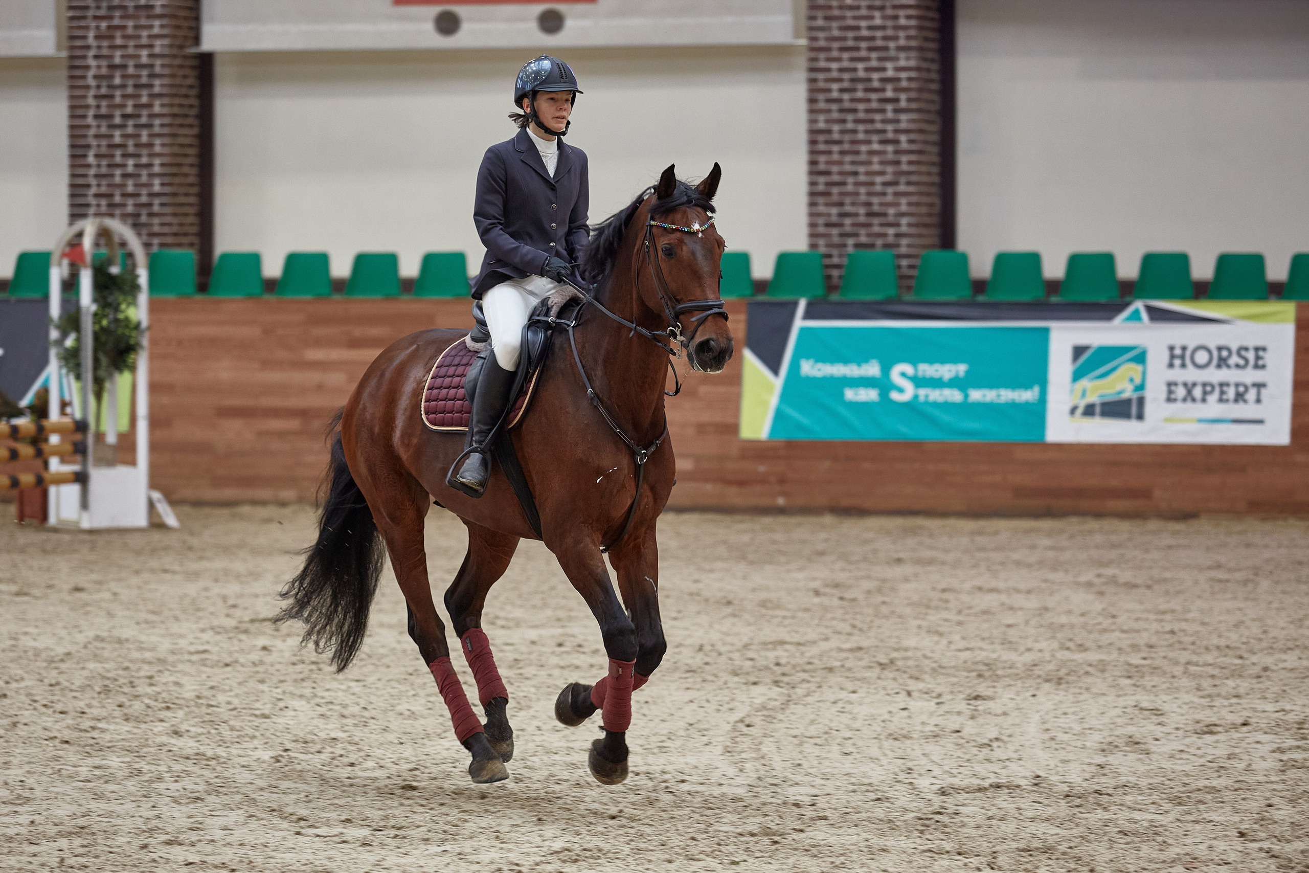 Соревнования по конкуру в конном клубе Maxima Park. Репортажный и семейный фотограф Ухова Наталья в Москве