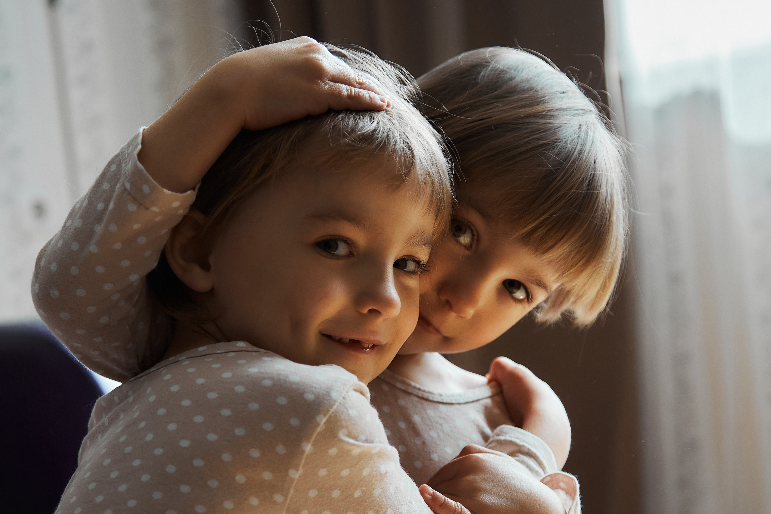 Аня и близняшки. Репортажный и семейный фотограф Ухова Наталья в Москве