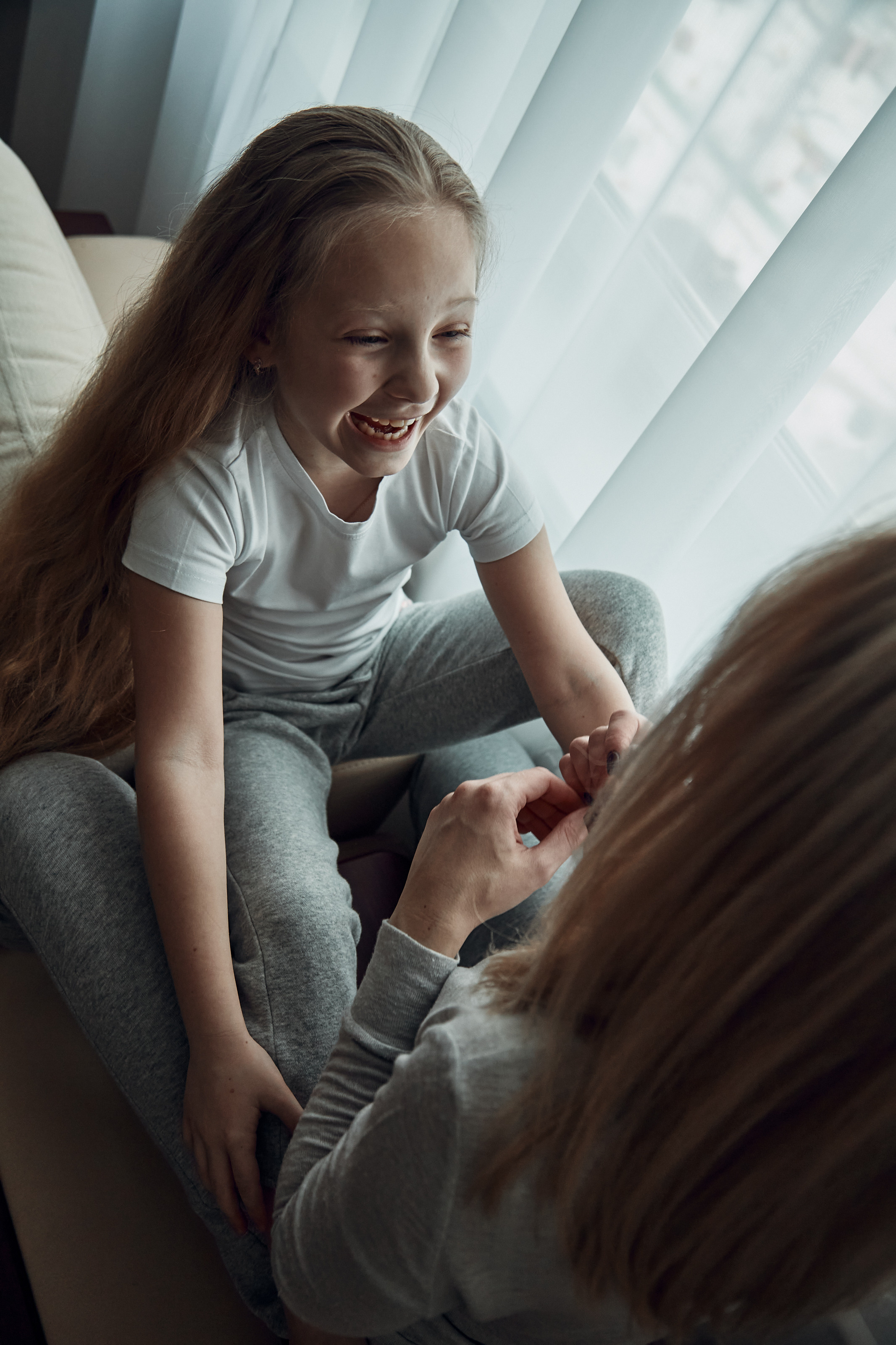 Наташа и Василиса. Репортажный и семейный фотограф Ухова Наталья в Москве