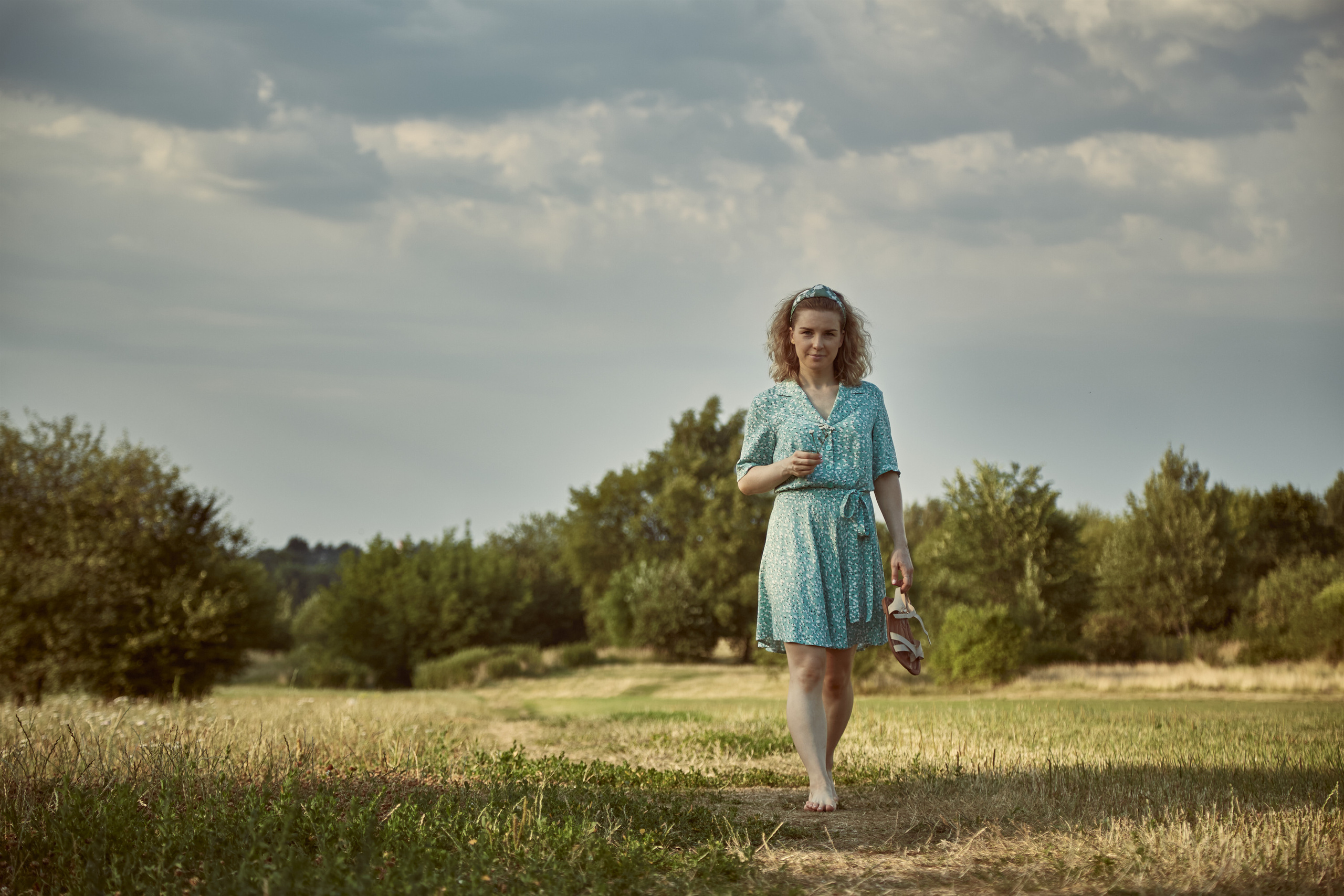 фотосессия для девушки на природе