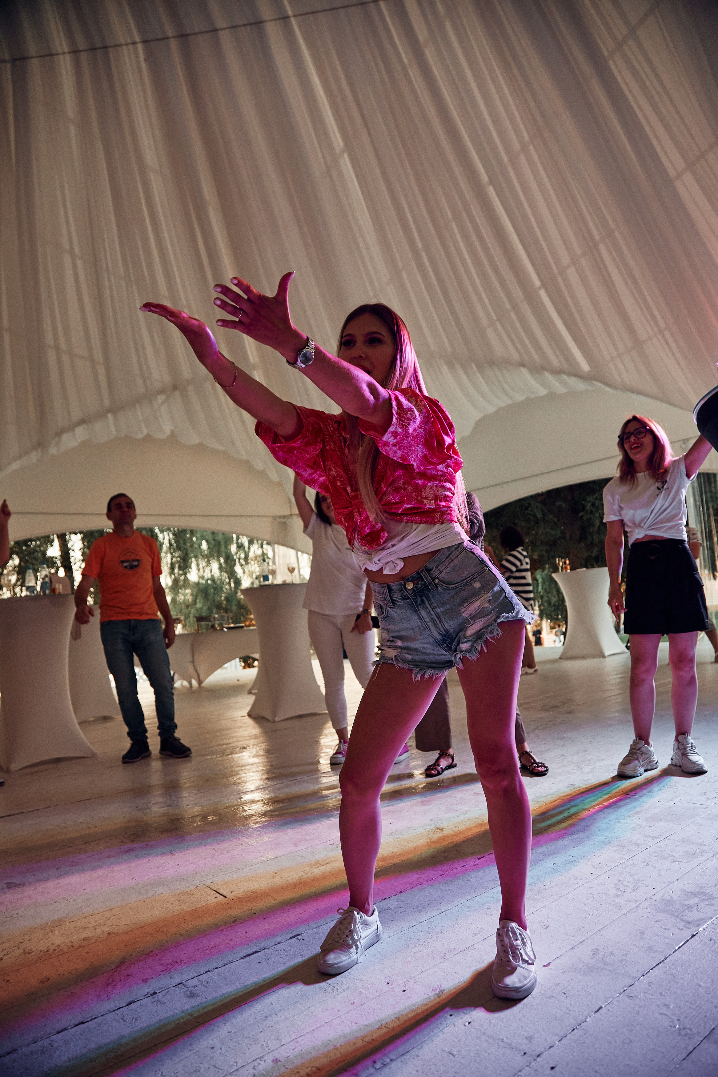 Корпоратив компании Белая радуга в яхт-клубе Пеликан. Репортажный и семейный фотограф Ухова Наталья в Москве