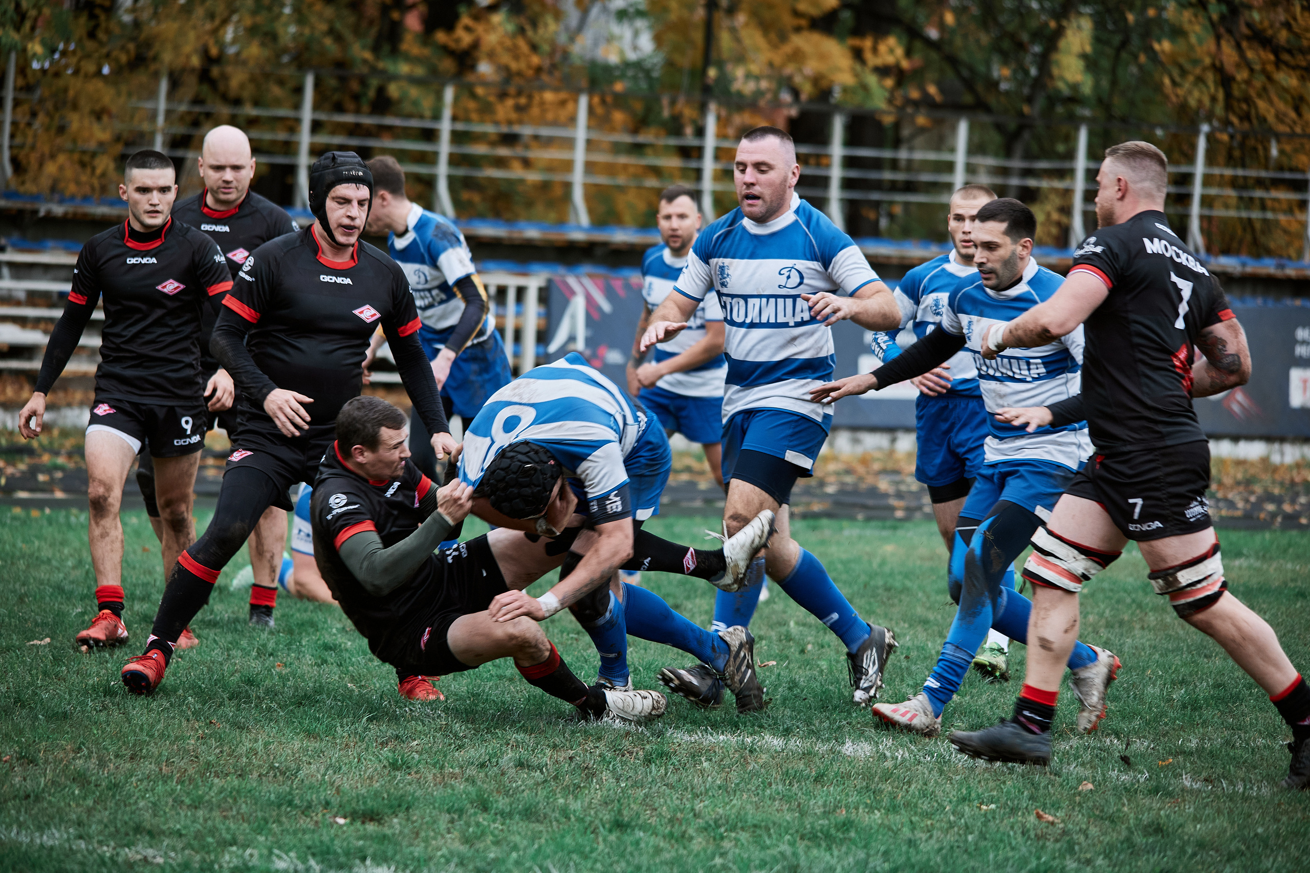 Матч по регби Динамо-Спартак. Репортажный и семейный фотограф Ухова Наталья в Москве