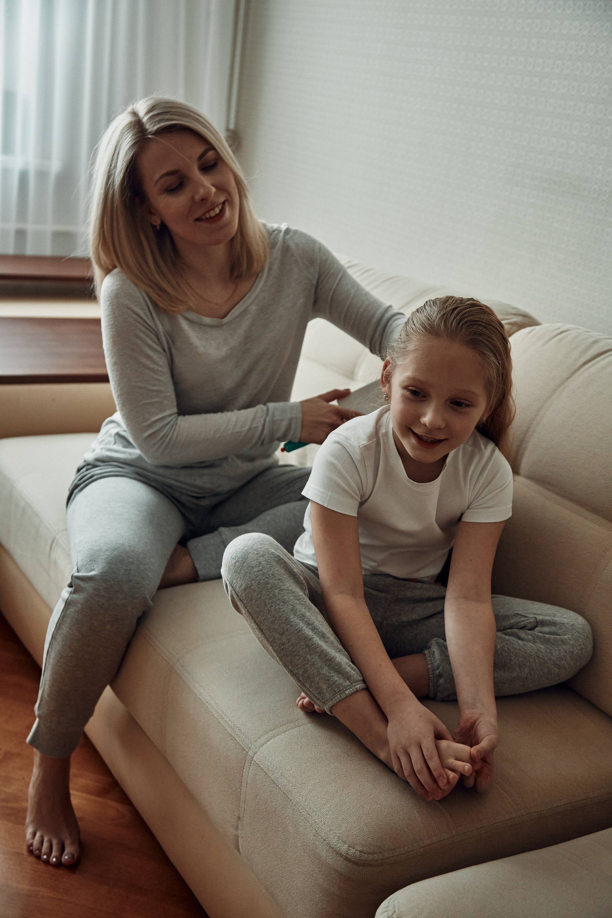 Наташа и Василиса. Репортажный и семейный фотограф Ухова Наталья в Москве