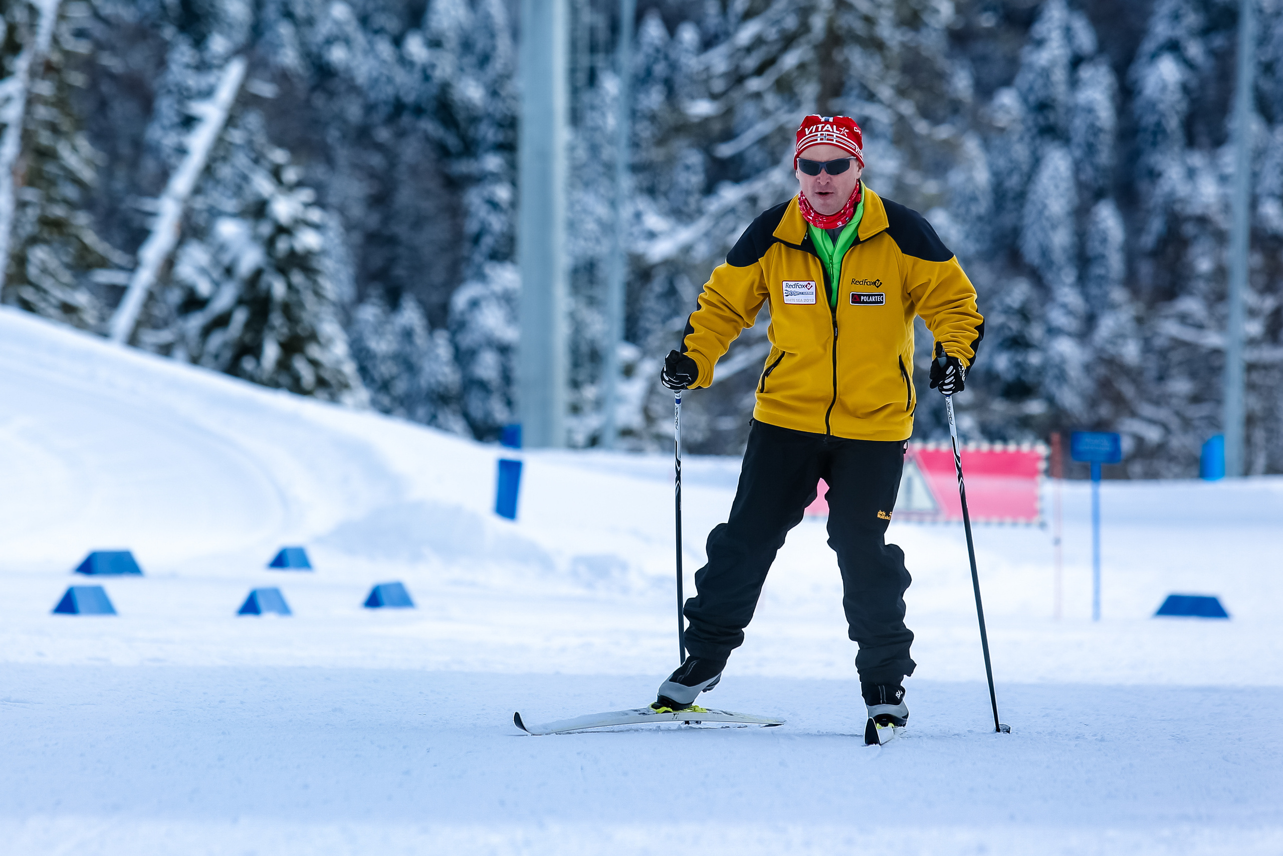 Мастер-класс по лыжам с Алексеем Барышниковым. Репортажный и семейный фотограф Ухова Наталья в Москве