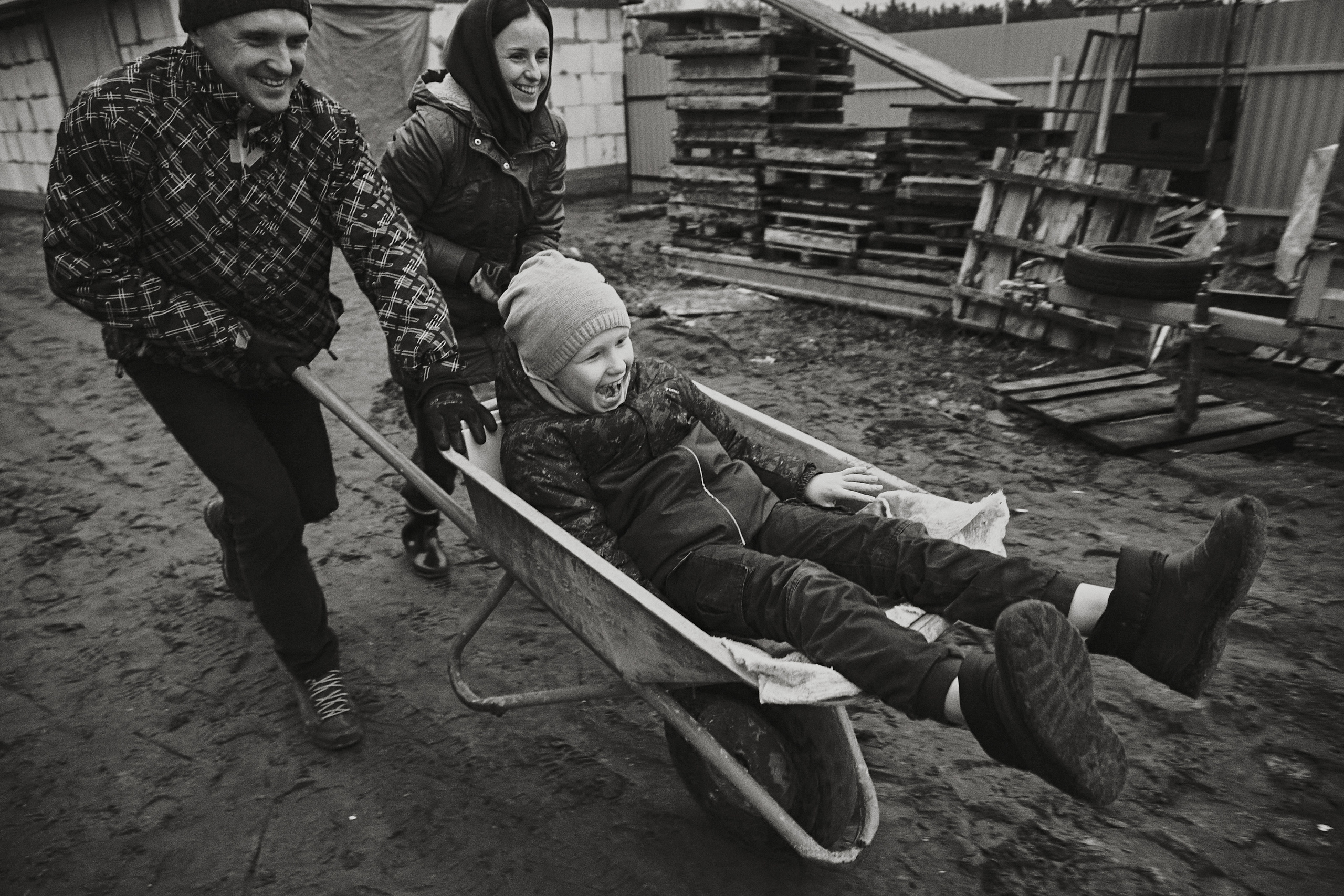 Оксана, Максим и Даня. Репортажный и семейный фотограф Ухова Наталья в Москве