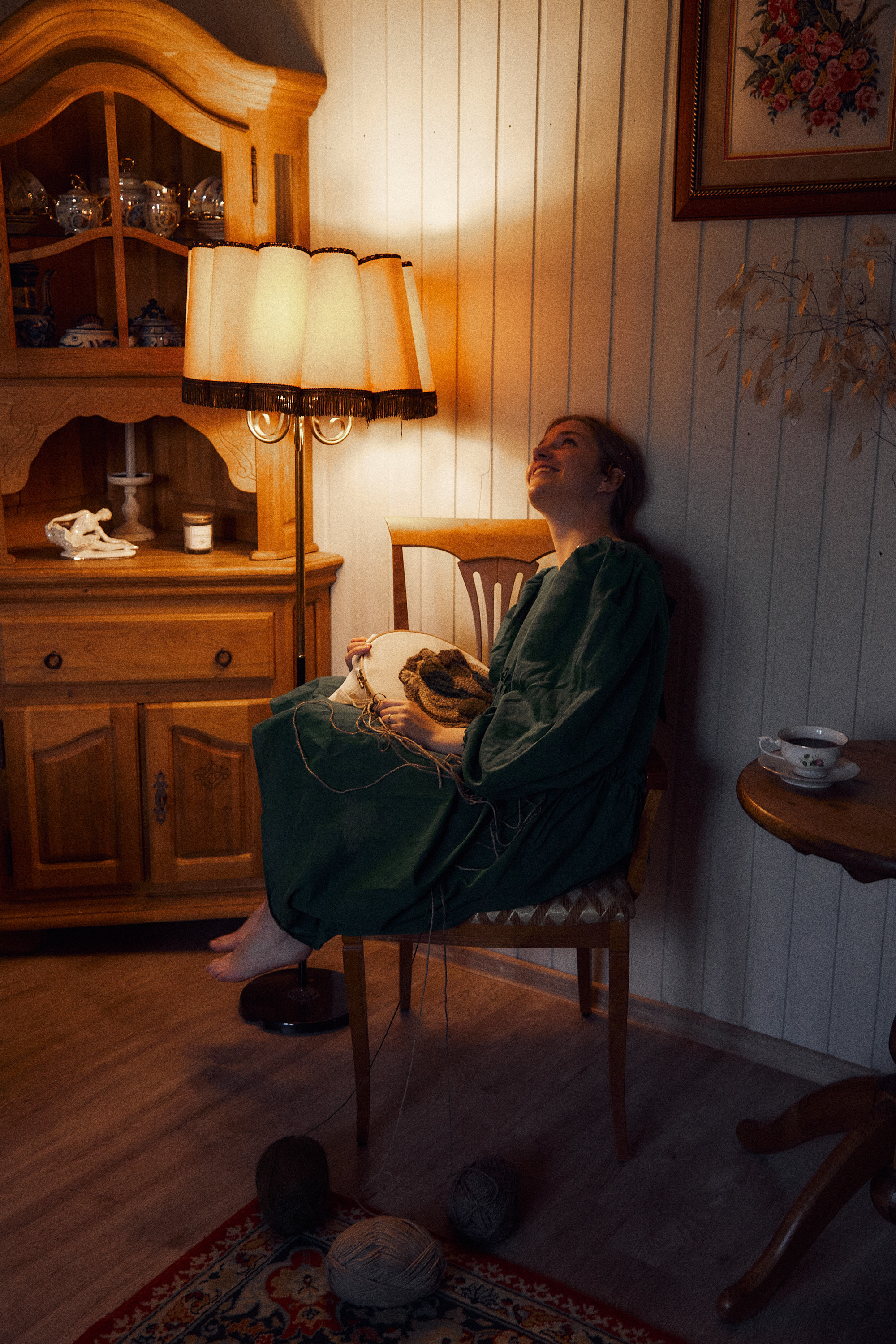 уютная фотосессия на даче