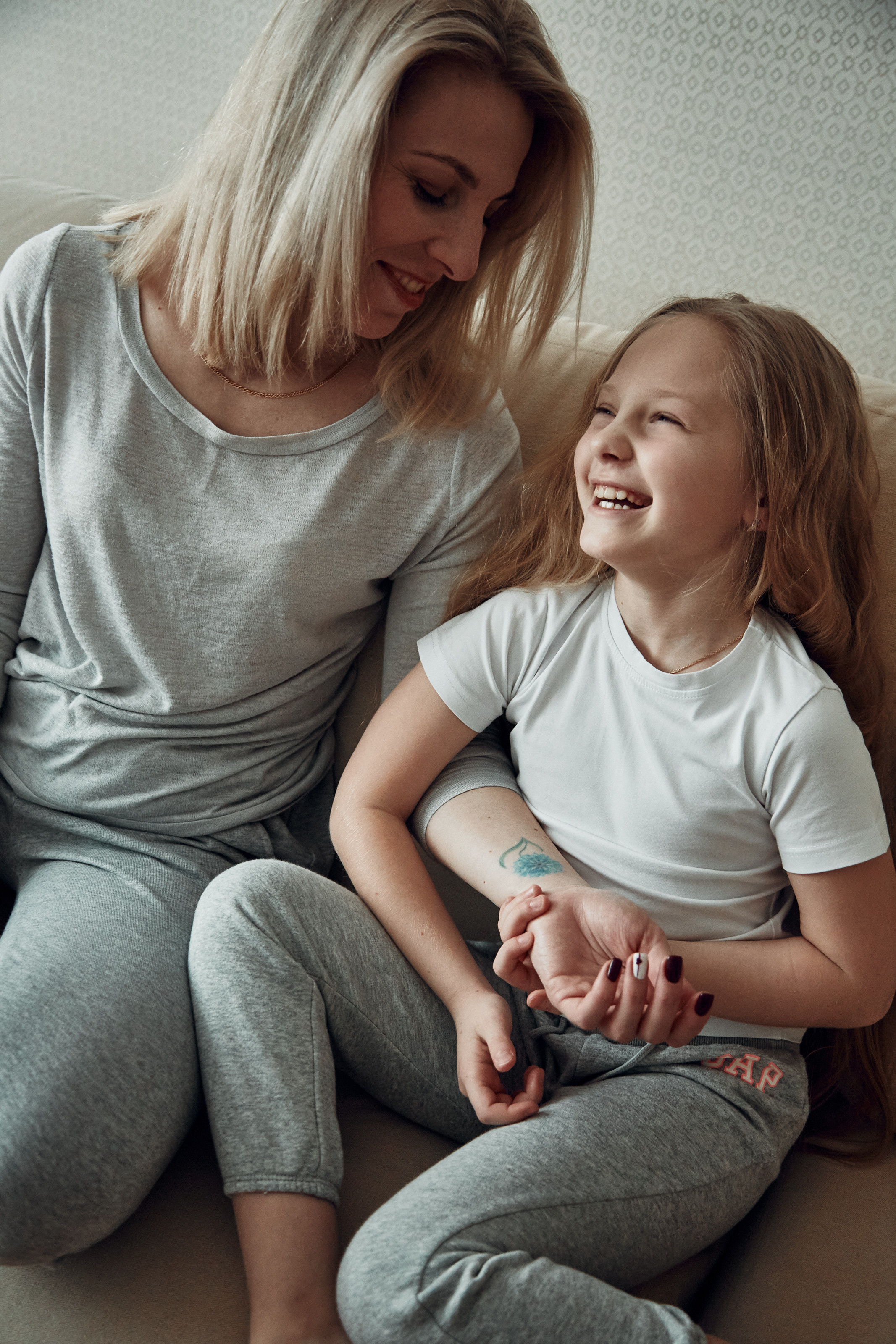 Наташа и Василиса. Репортажный и семейный фотограф Ухова Наталья в Москве