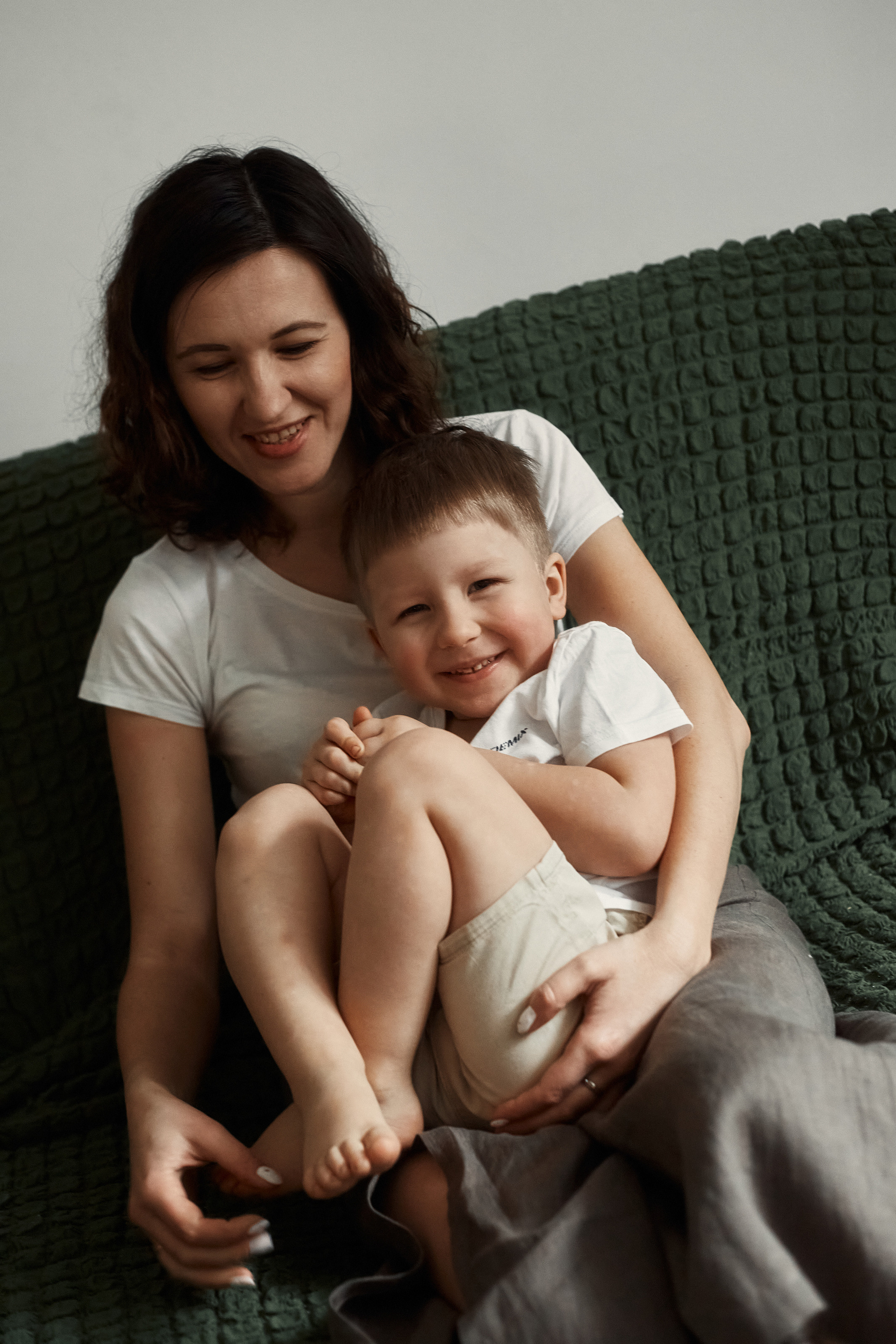 Татьяна и дети. Репортажный и семейный фотограф Ухова Наталья в Москве