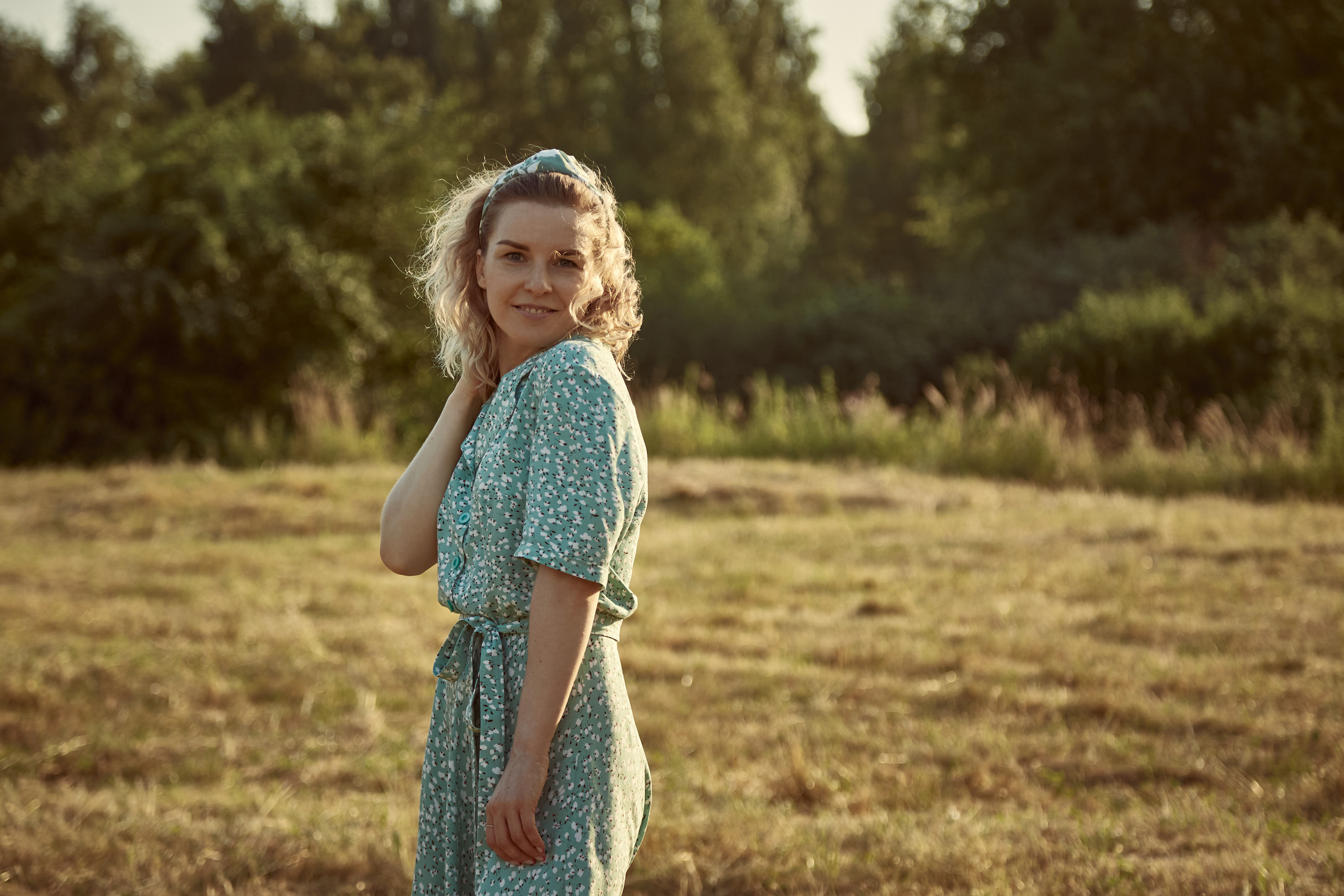 летняя фотосессия в парке