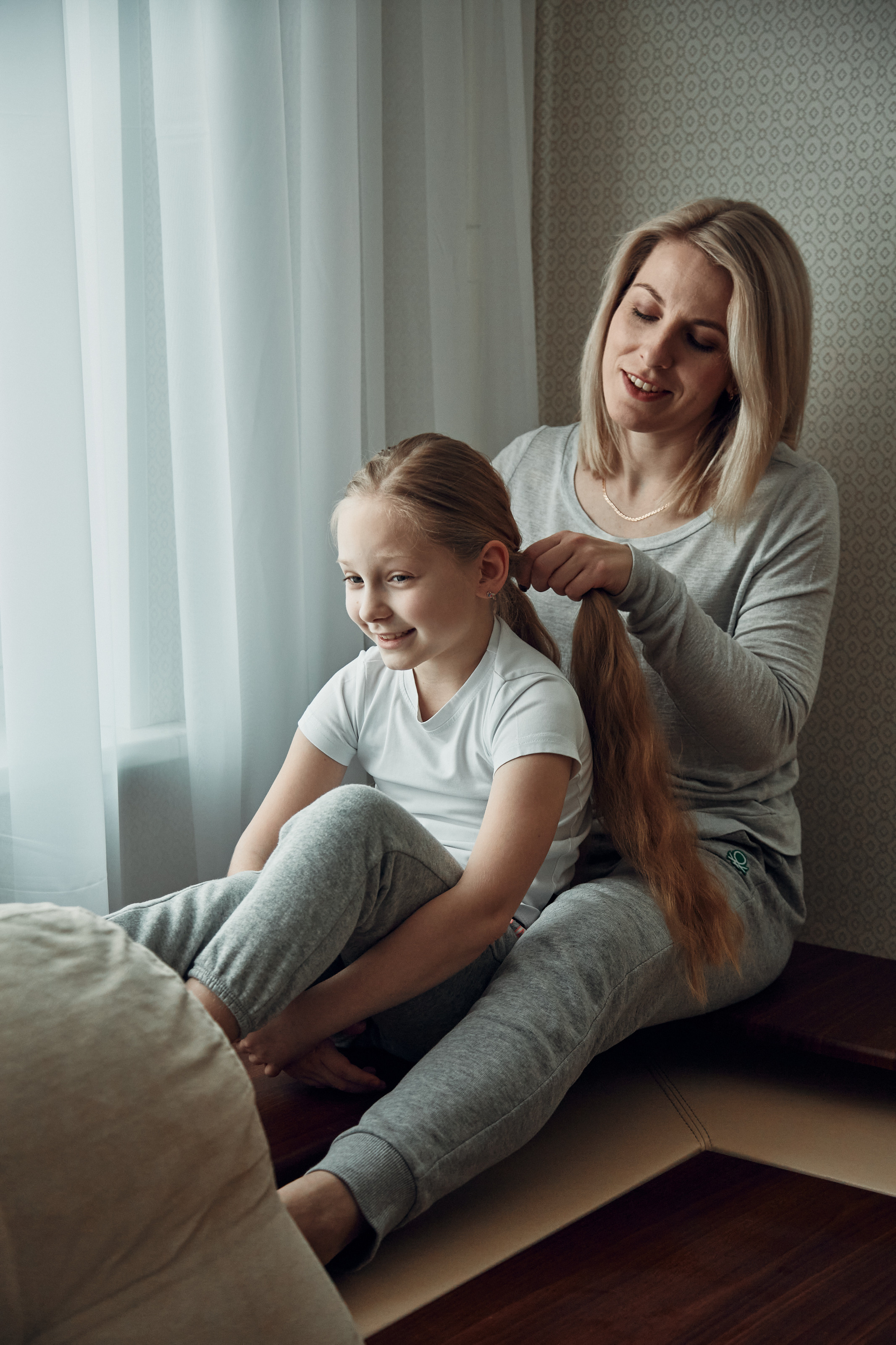 Наташа и Василиса. Репортажный и семейный фотограф Ухова Наталья в Москве