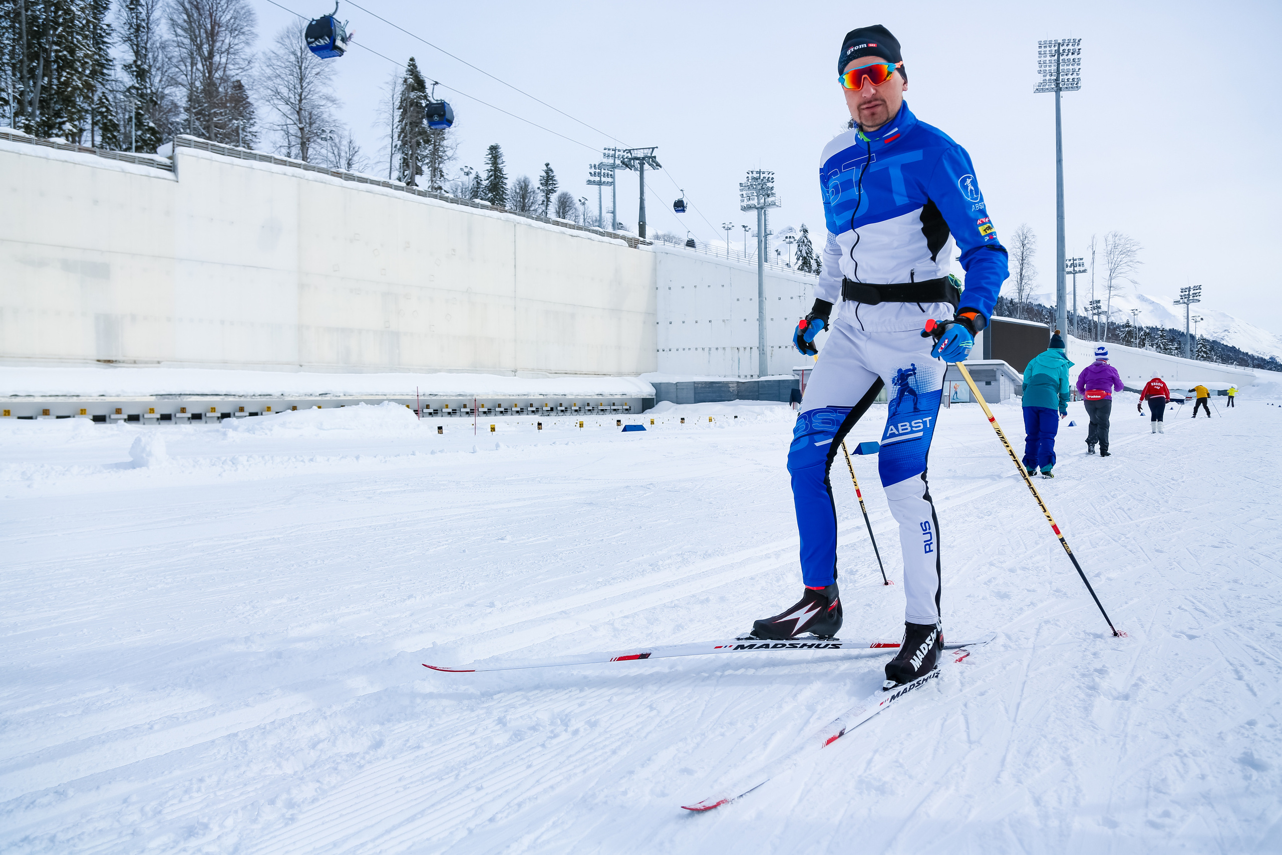 Мастер-класс по лыжам с Алексеем Барышниковым. Репортажный и семейный фотограф Ухова Наталья в Москве