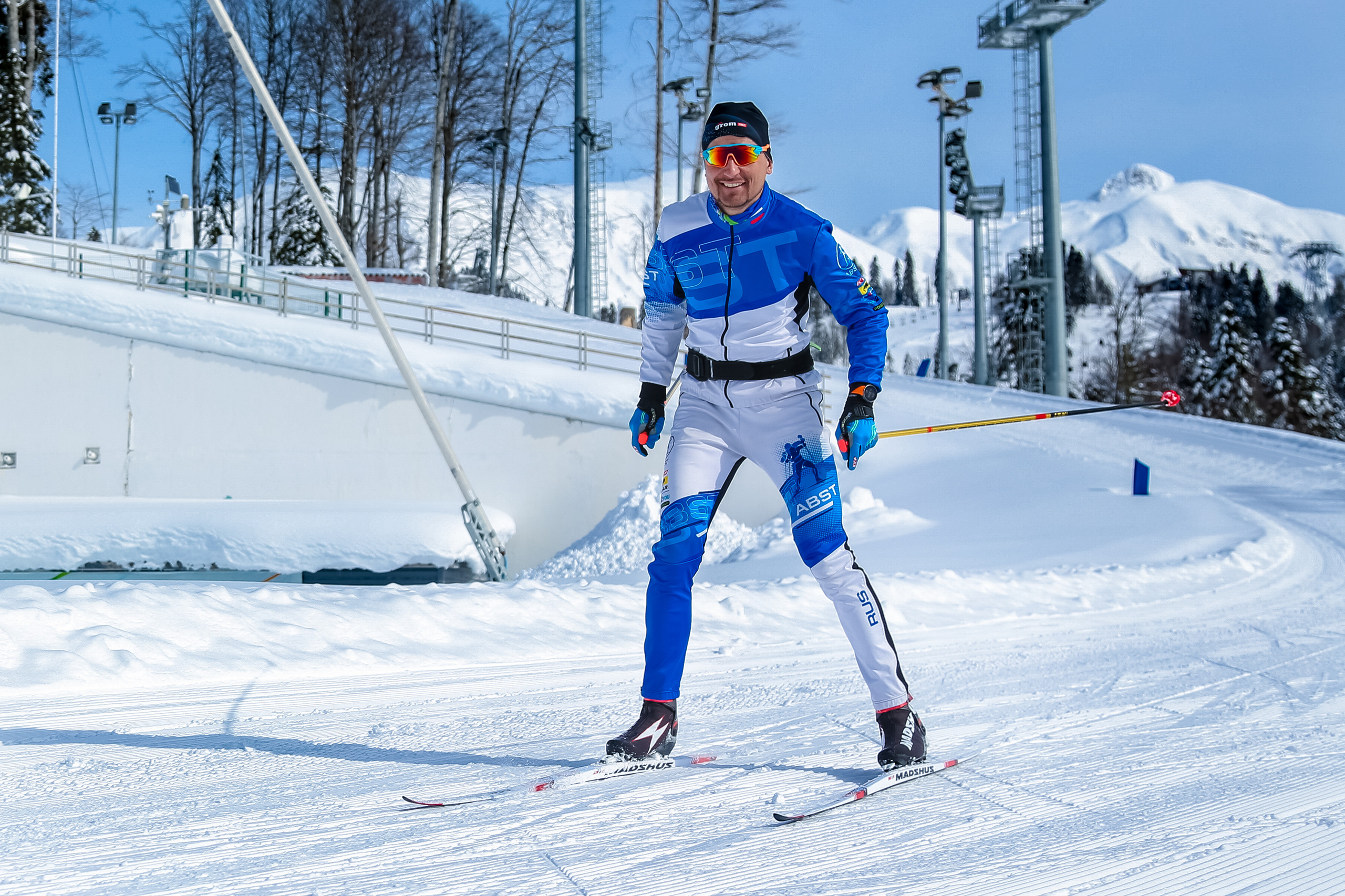 Мастер-класс по лыжам с Алексеем Барышниковым. Репортажный и семейный фотограф Ухова Наталья в Москве