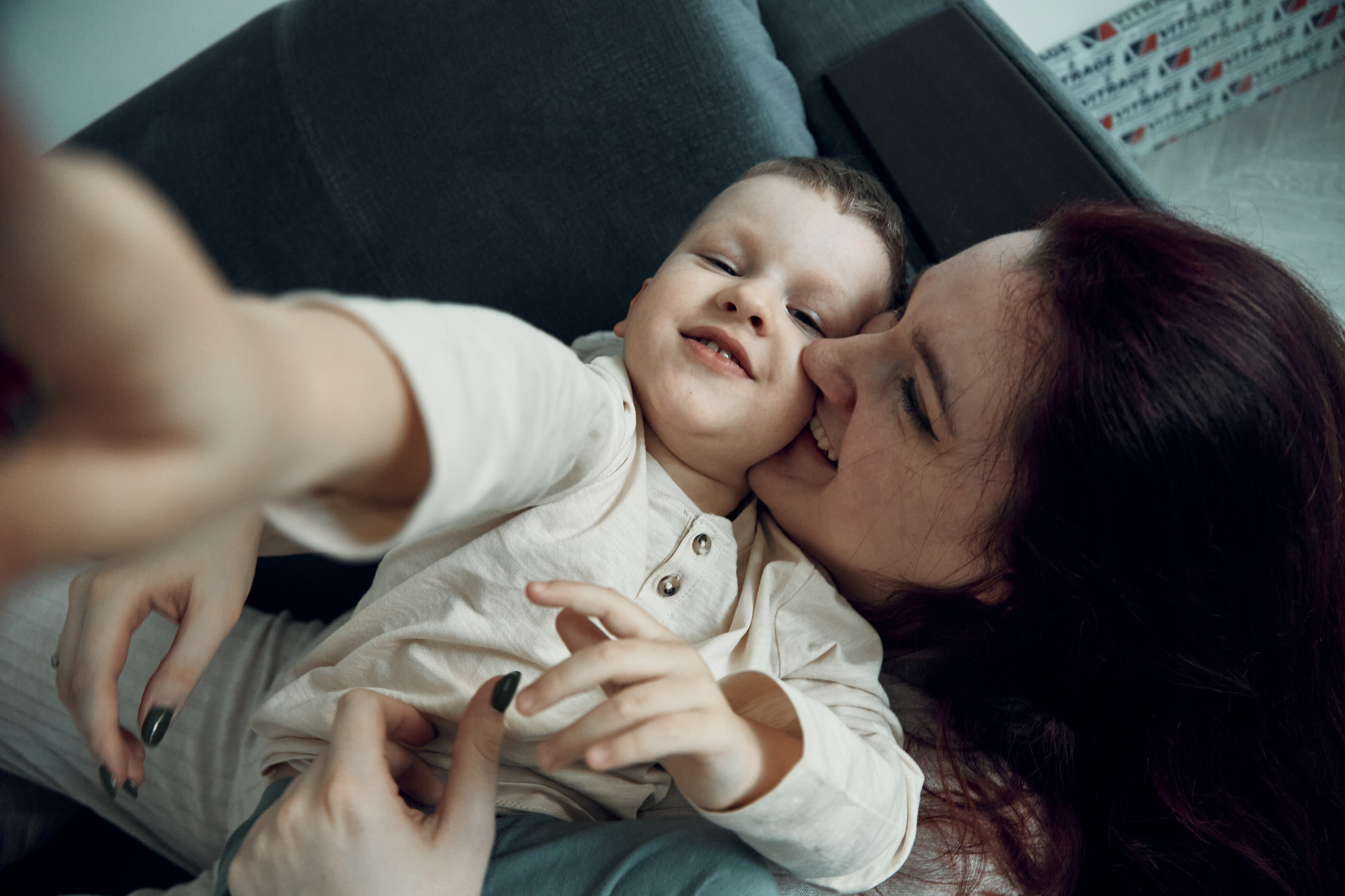 Женя, Ксюша и Лёва. Репортажный и семейный фотограф Ухова Наталья в Москве