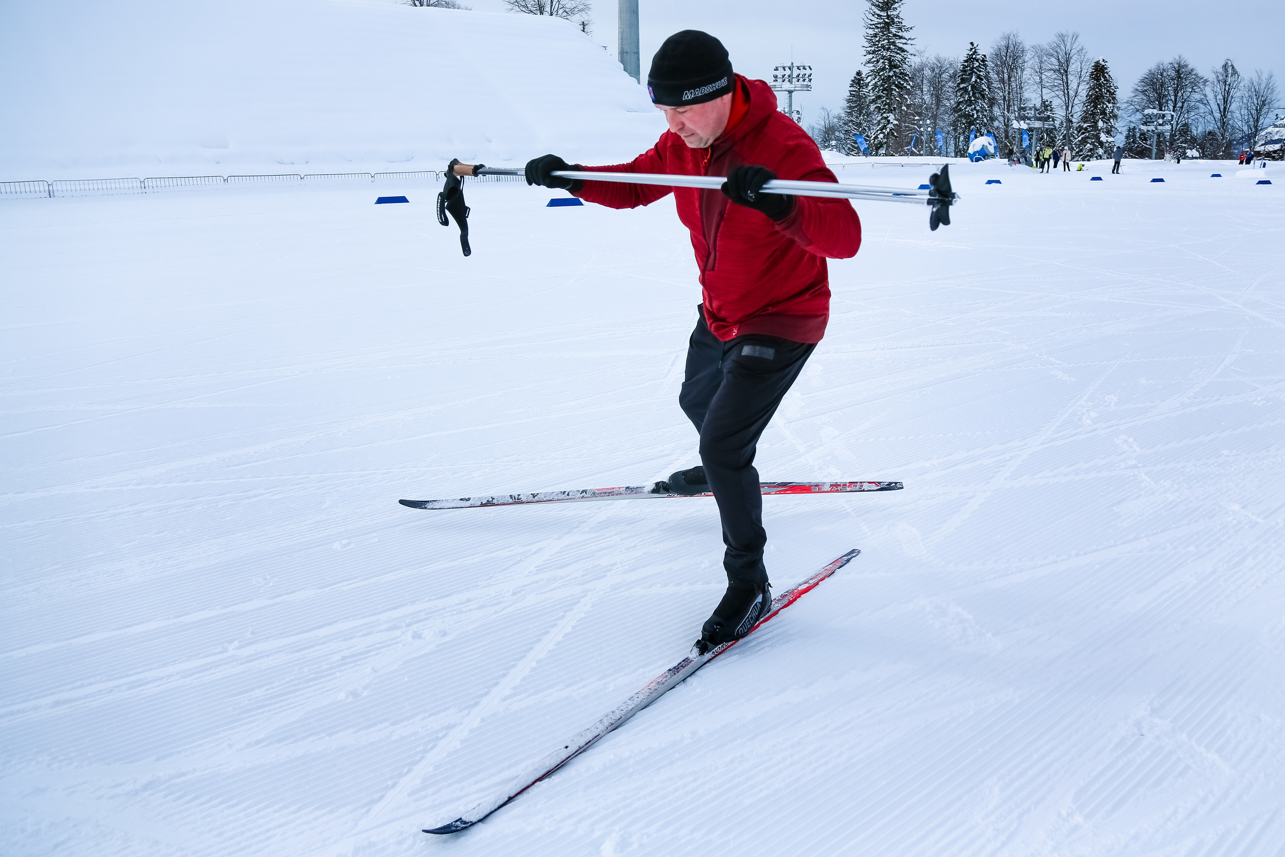 Мастер-класс по лыжам с Алексеем Барышниковым. Репортажный и семейный фотограф Ухова Наталья в Москве
