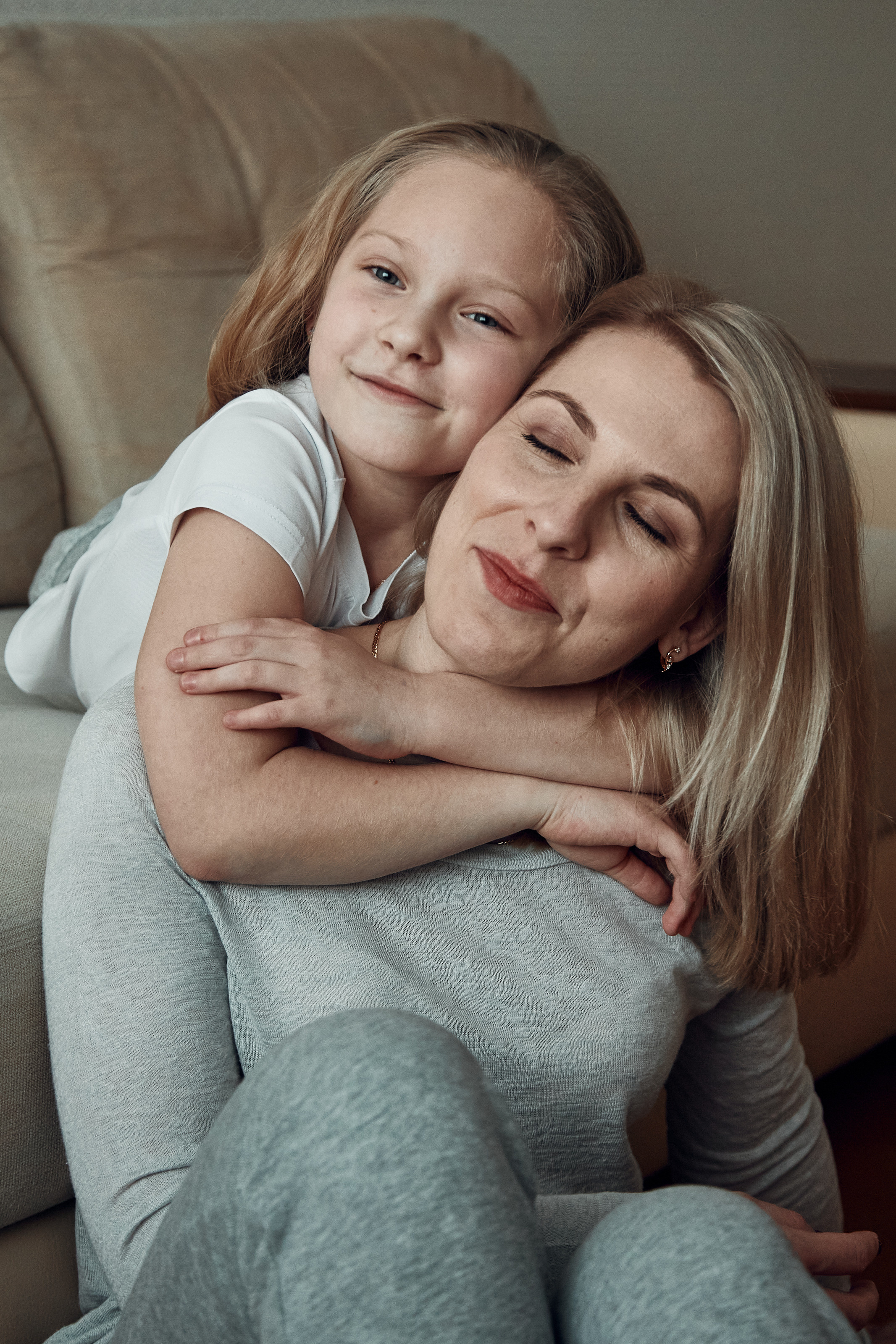 Наташа и Василиса. Репортажный и семейный фотограф Ухова Наталья в Москве