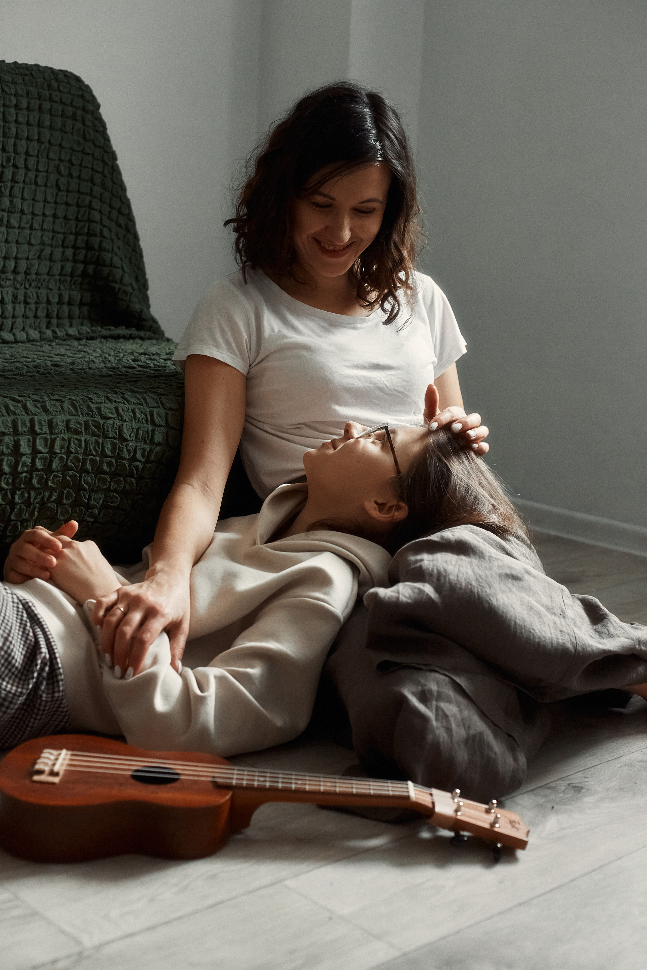 мама и дочь-подросток фотосъемка