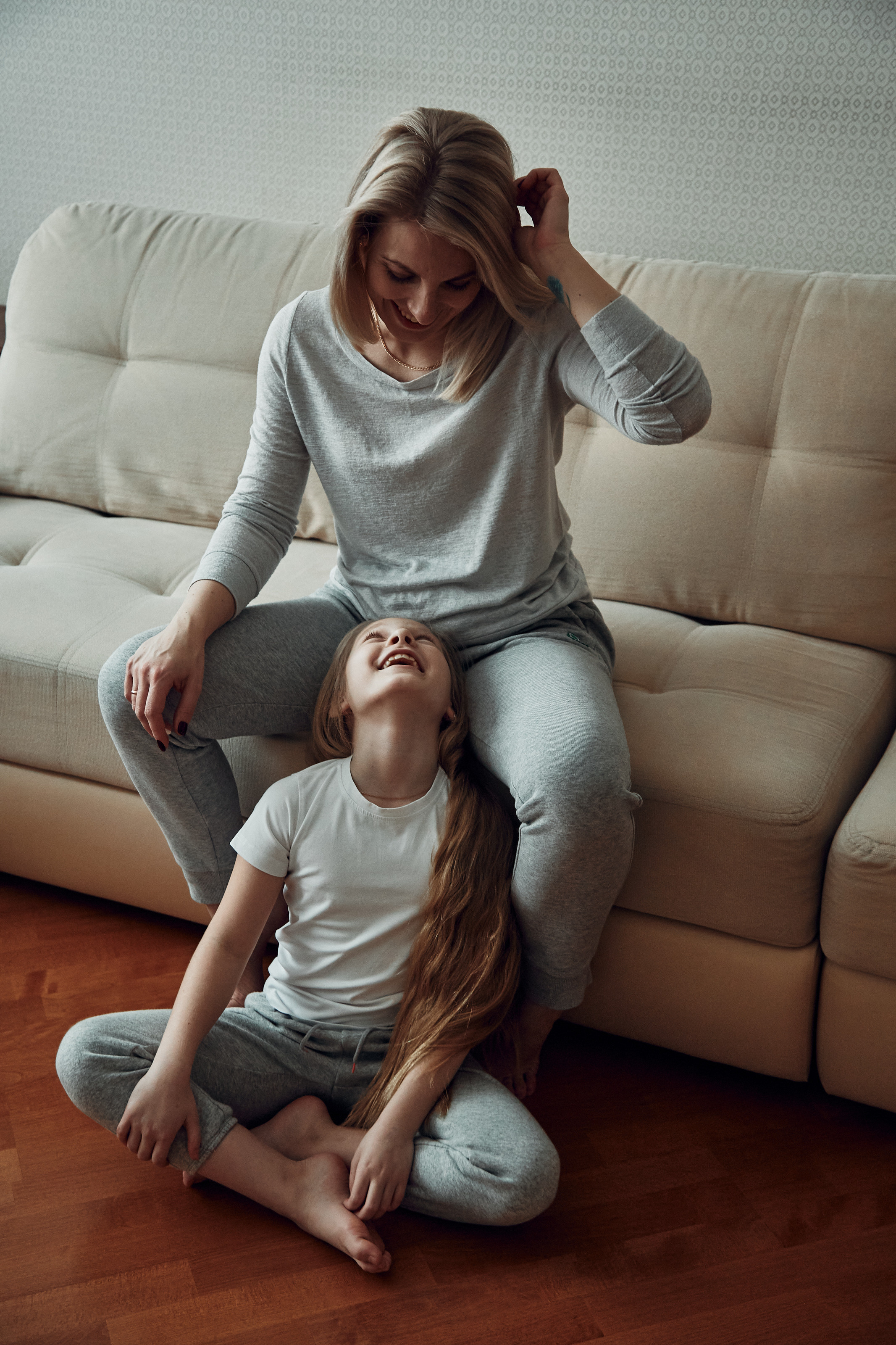 Наташа и Василиса. Репортажный и семейный фотограф Ухова Наталья в Москве