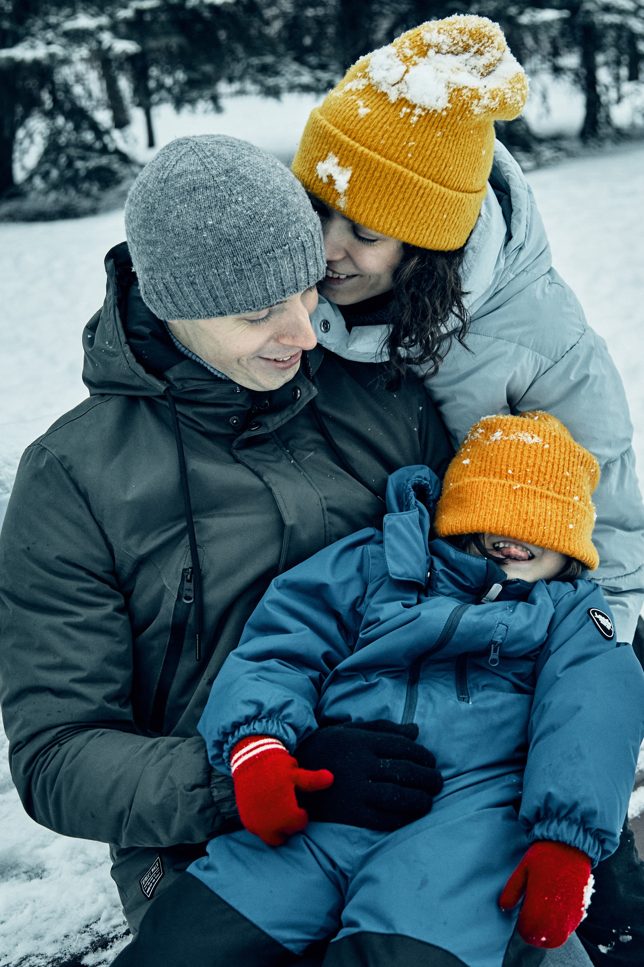 Марина, Андрей и Даша. Репортажный и семейный фотограф Ухова Наталья в Москве