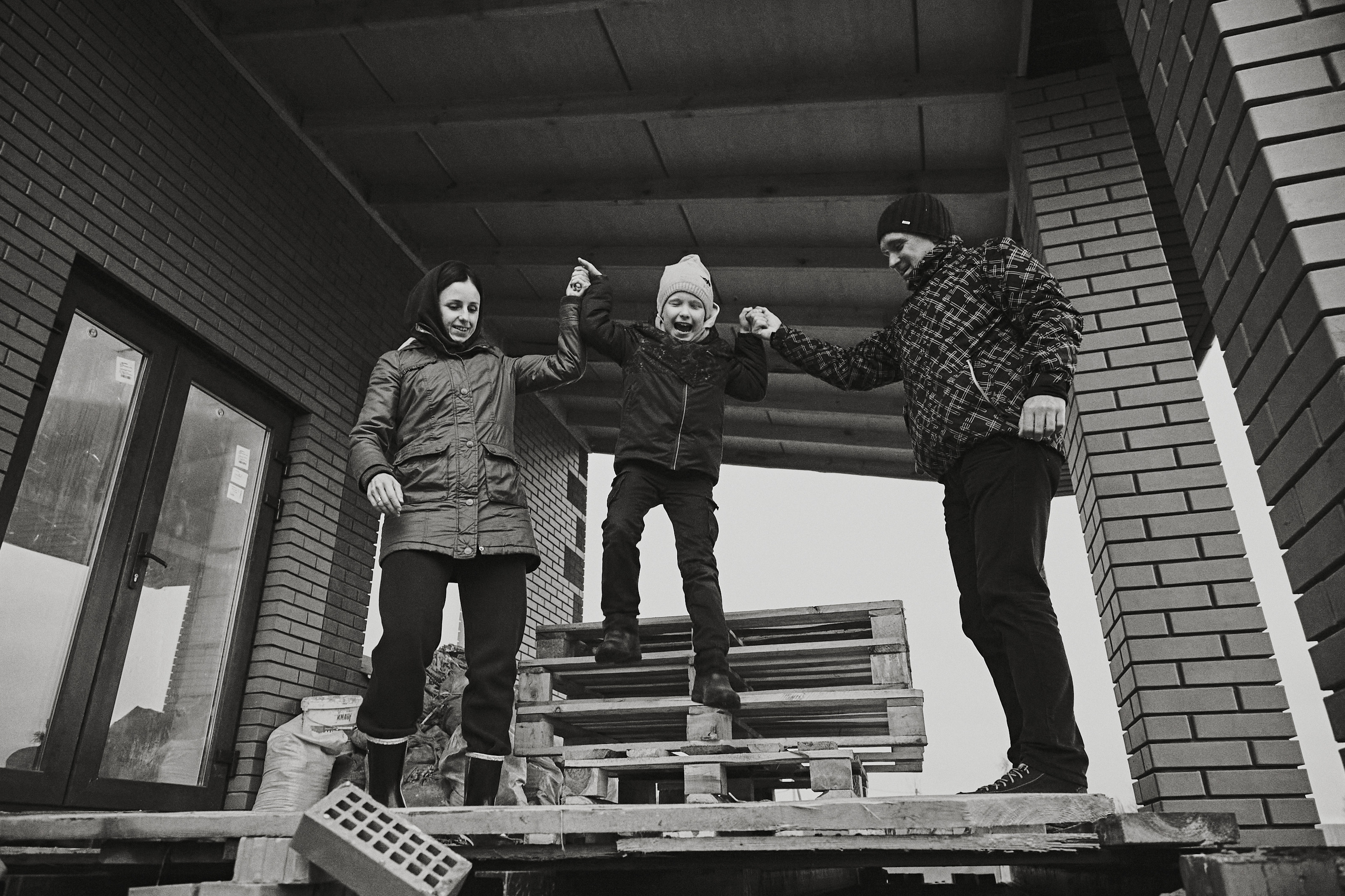 Оксана, Максим и Даня. Репортажный и семейный фотограф Ухова Наталья в Москве