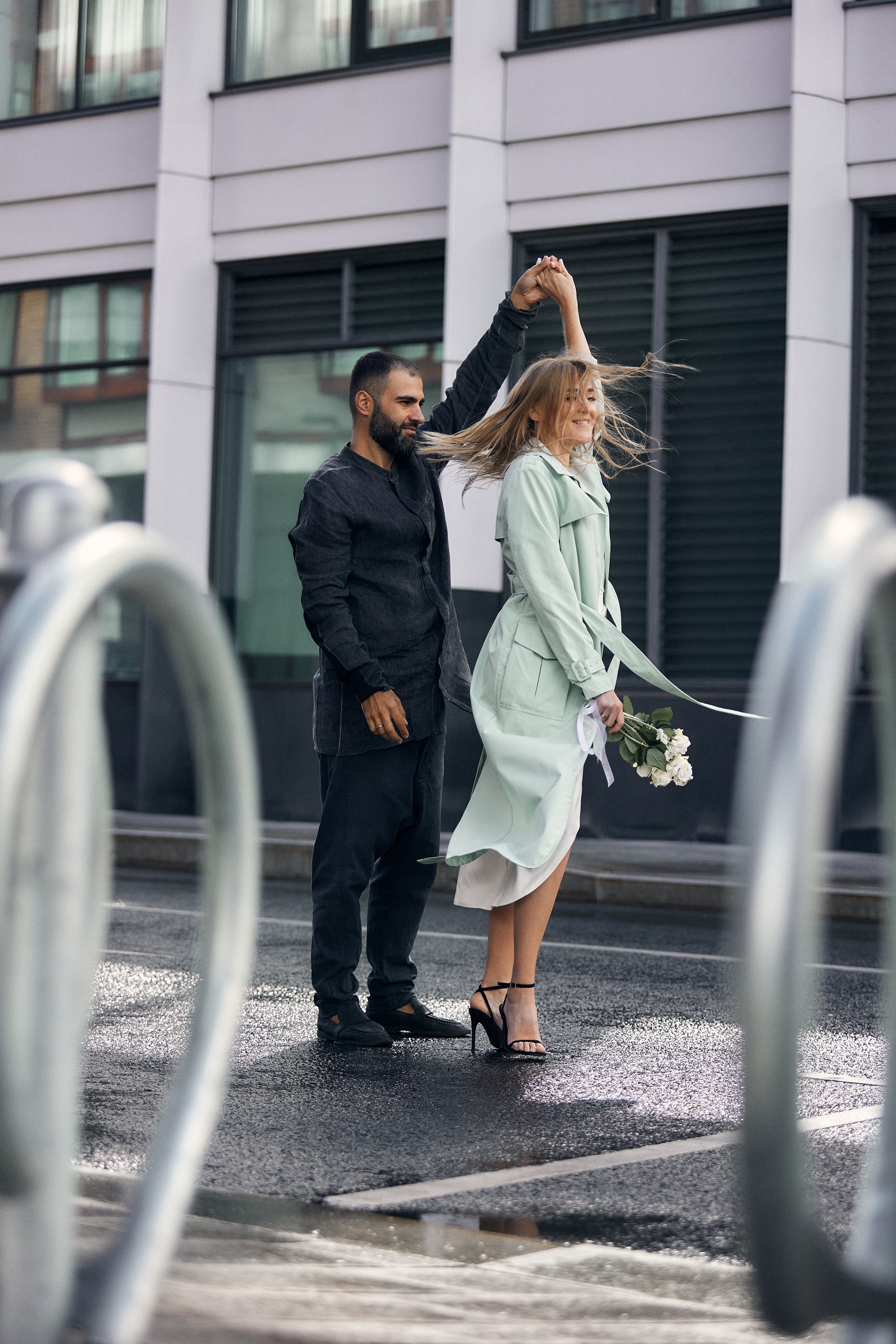 фотосессия для пары в городе