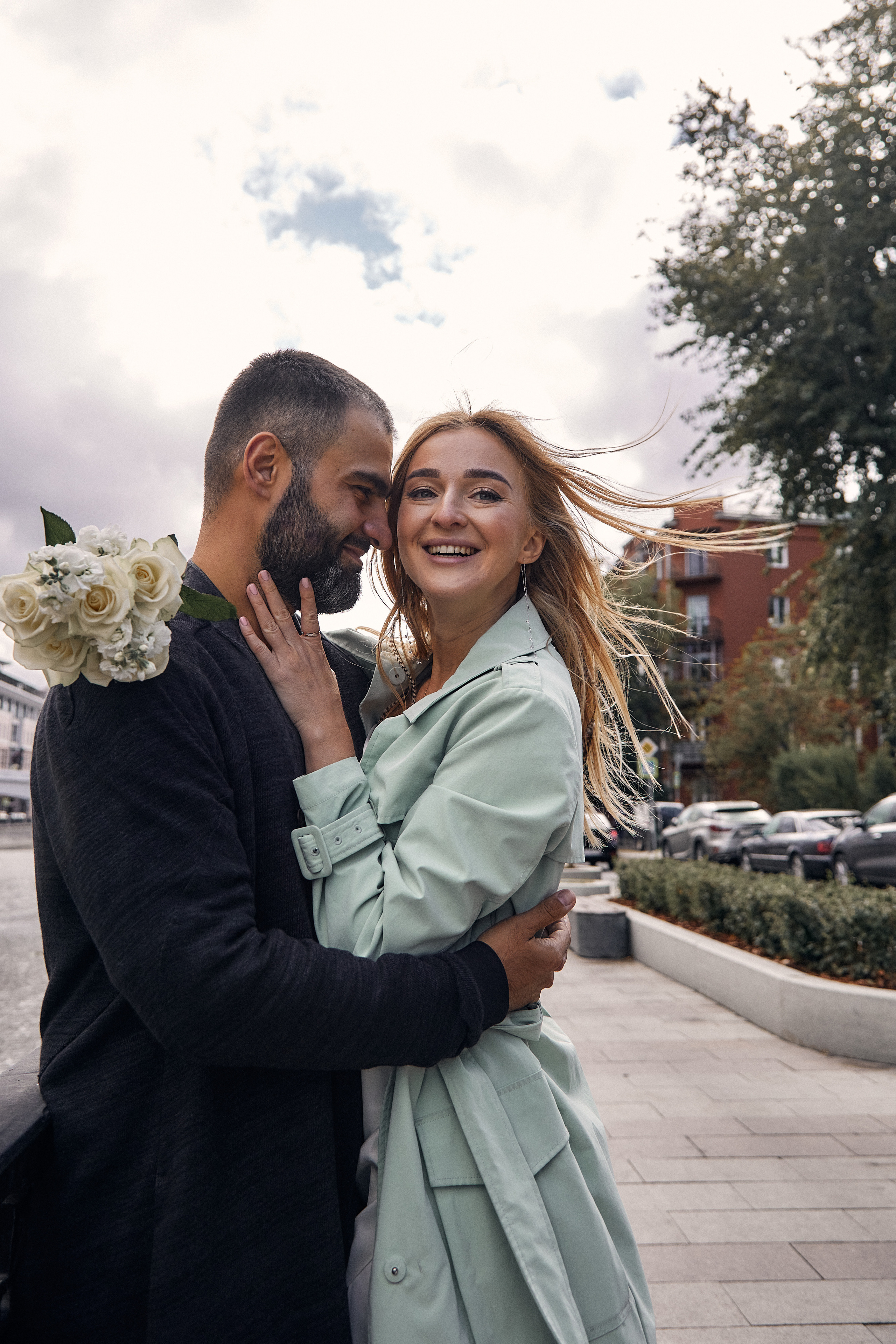 лавстори для пары в городе