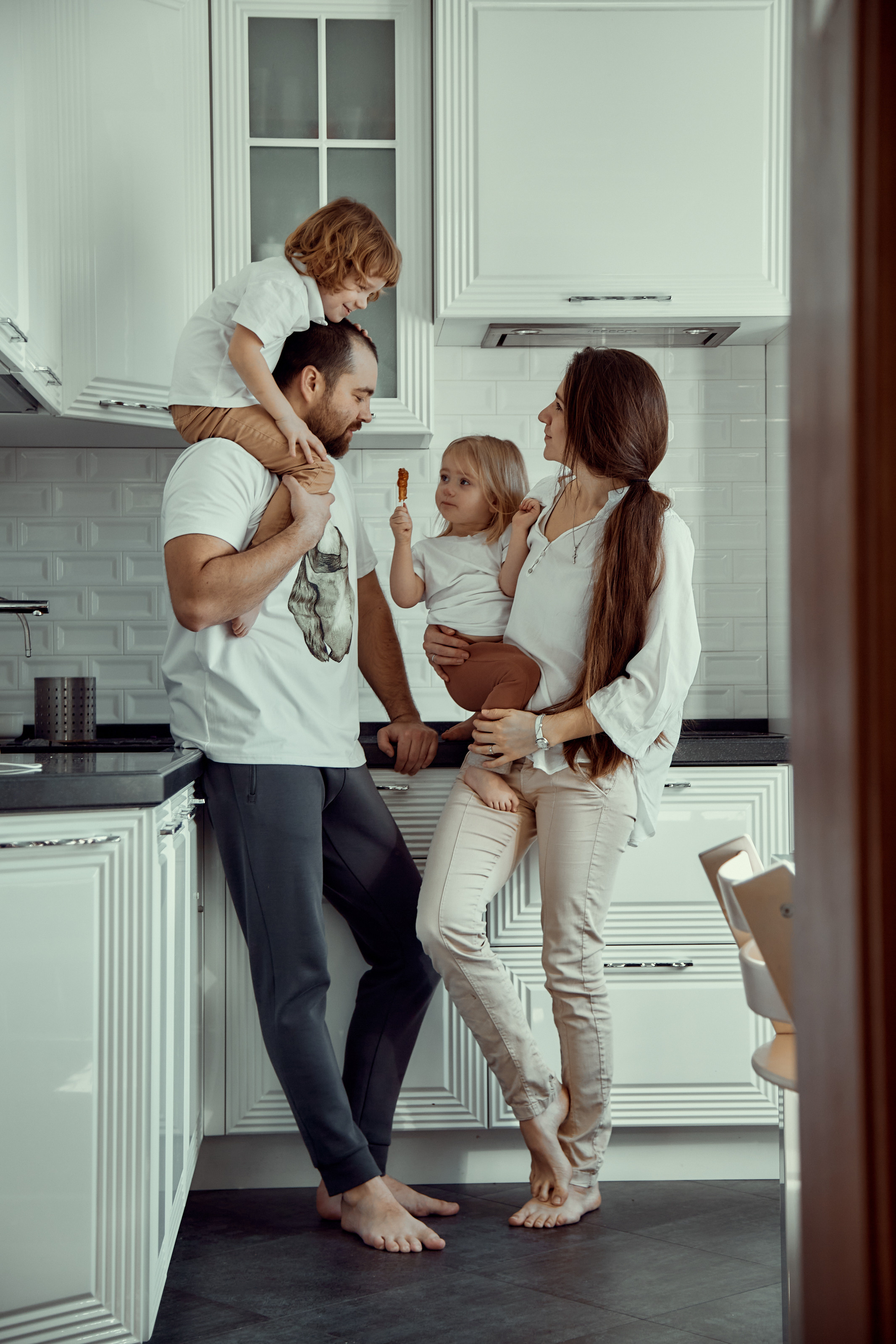 семейная фотосессия дома