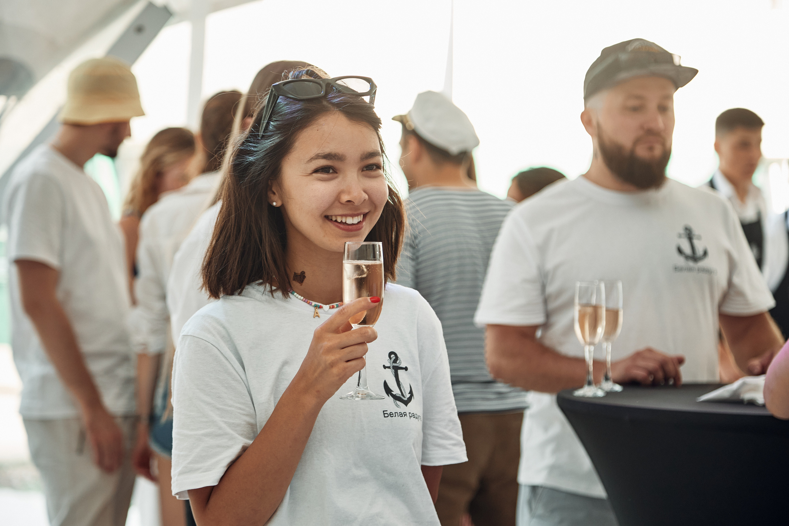 Корпоратив компании Белая радуга в яхт-клубе Пеликан. Репортажный и семейный фотограф Ухова Наталья в Москве