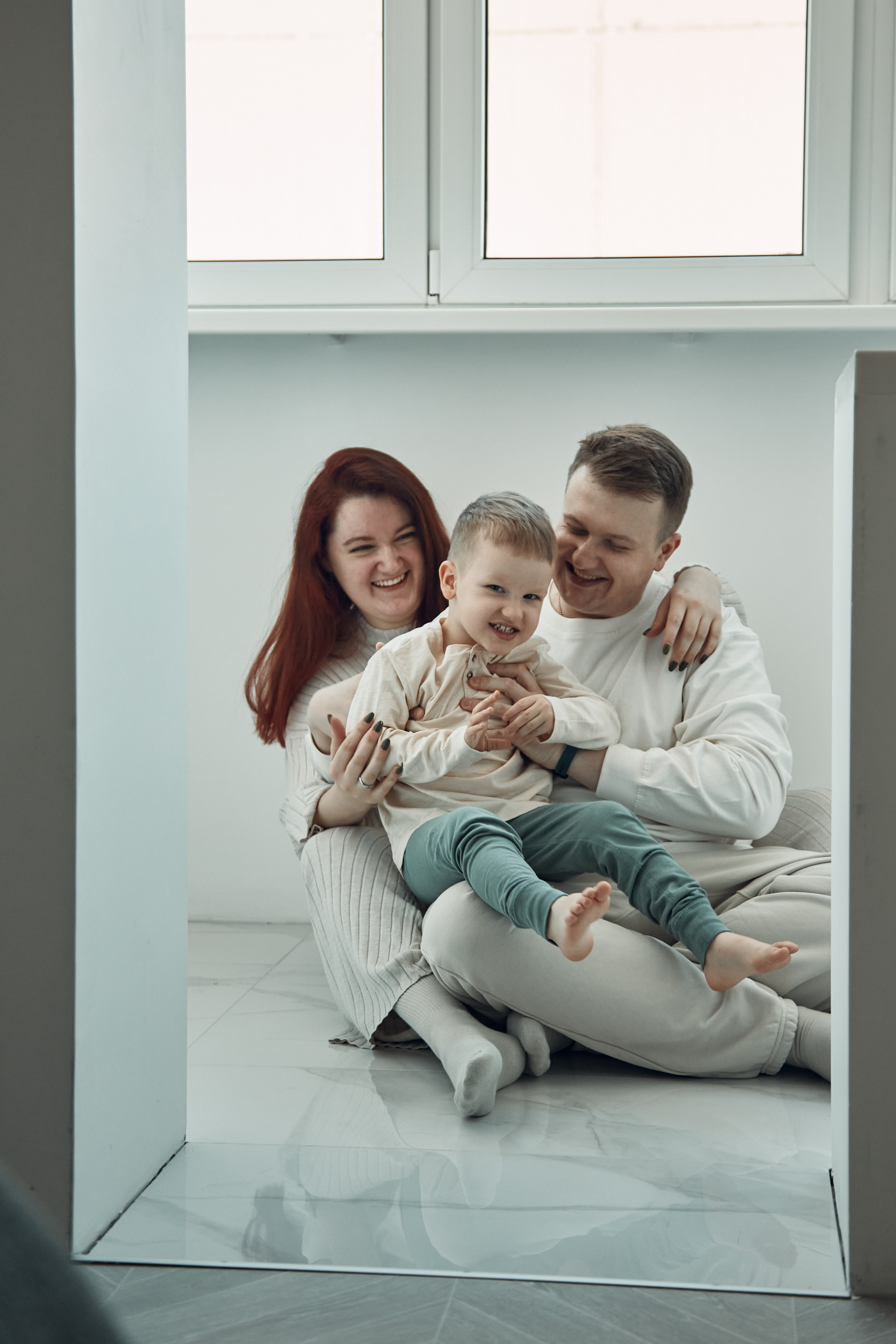 семейная фотосессия в квартире