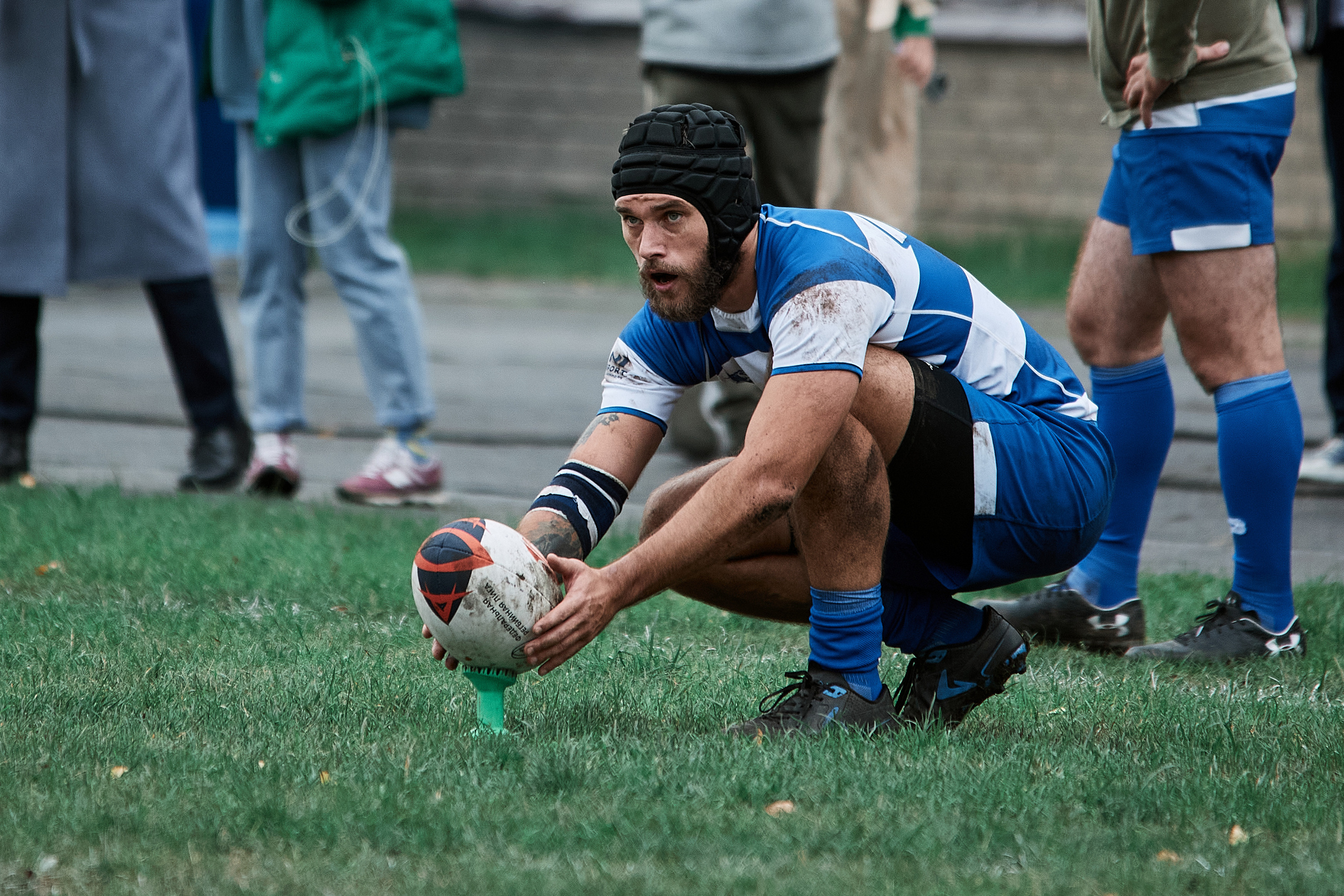 Свободный удар в игре в регби