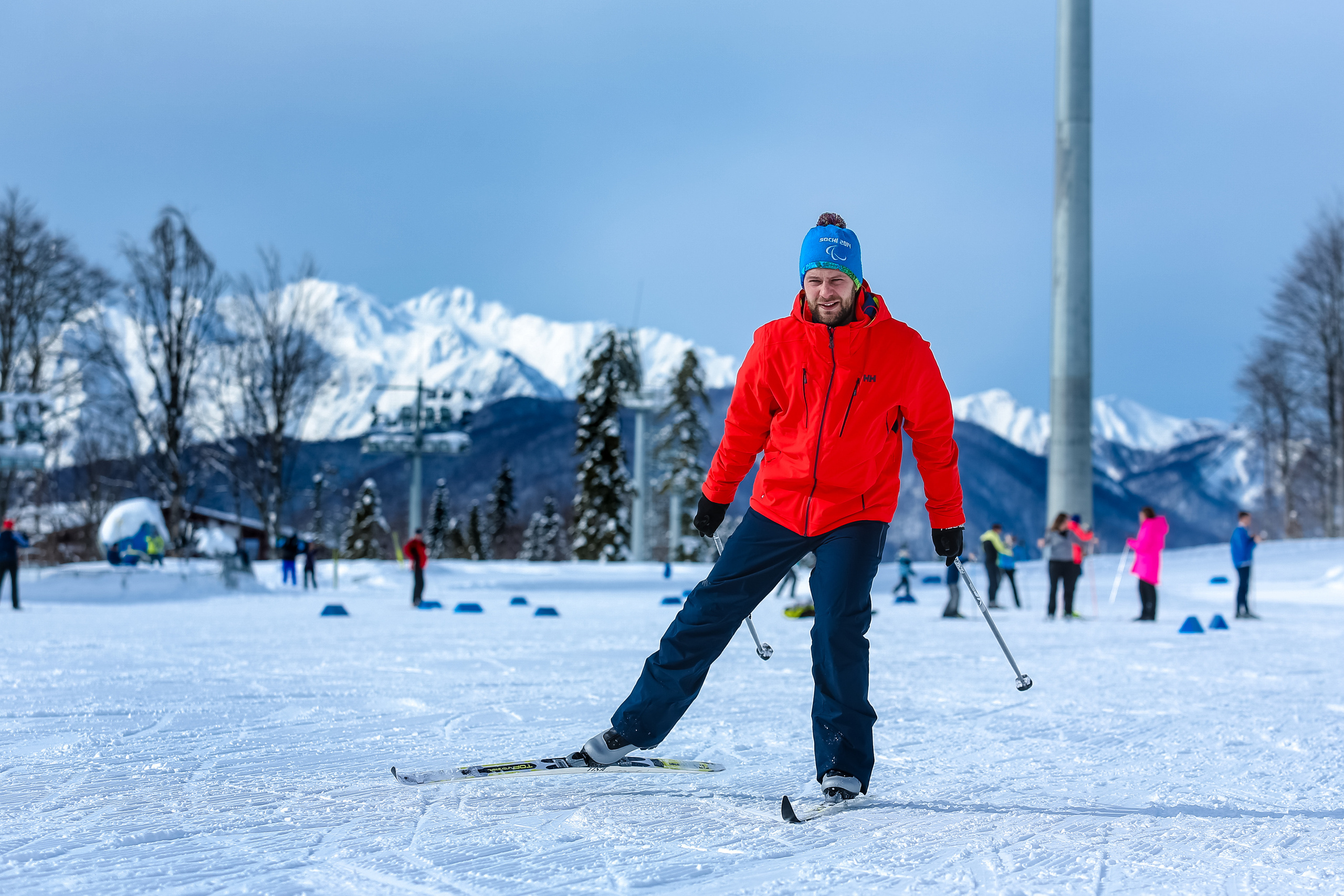 Мастер-класс по лыжам с Алексеем Барышниковым. Репортажный и семейный фотограф Ухова Наталья в Москве