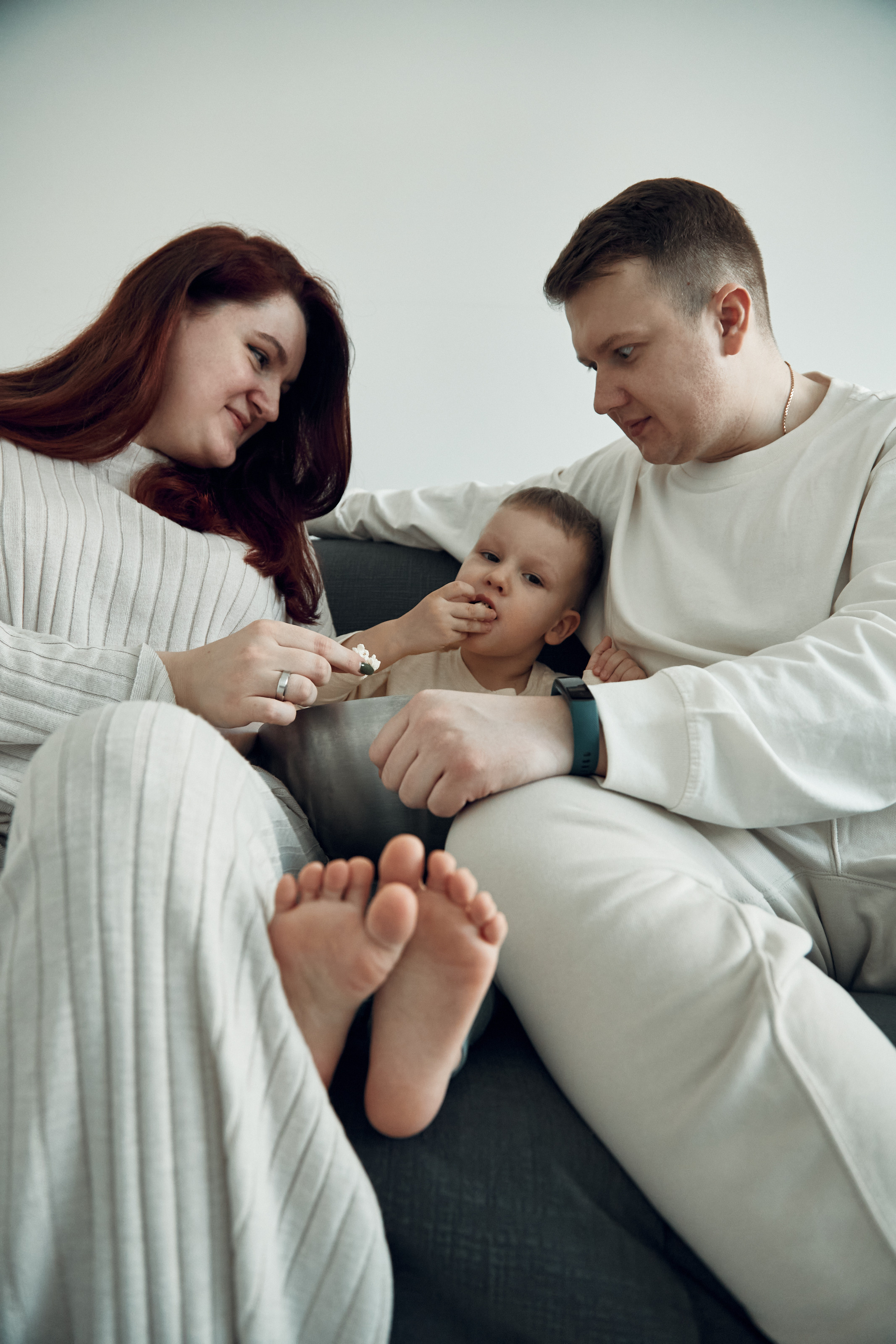 Женя, Ксюша и Лёва. Репортажный и семейный фотограф Ухова Наталья в Москве