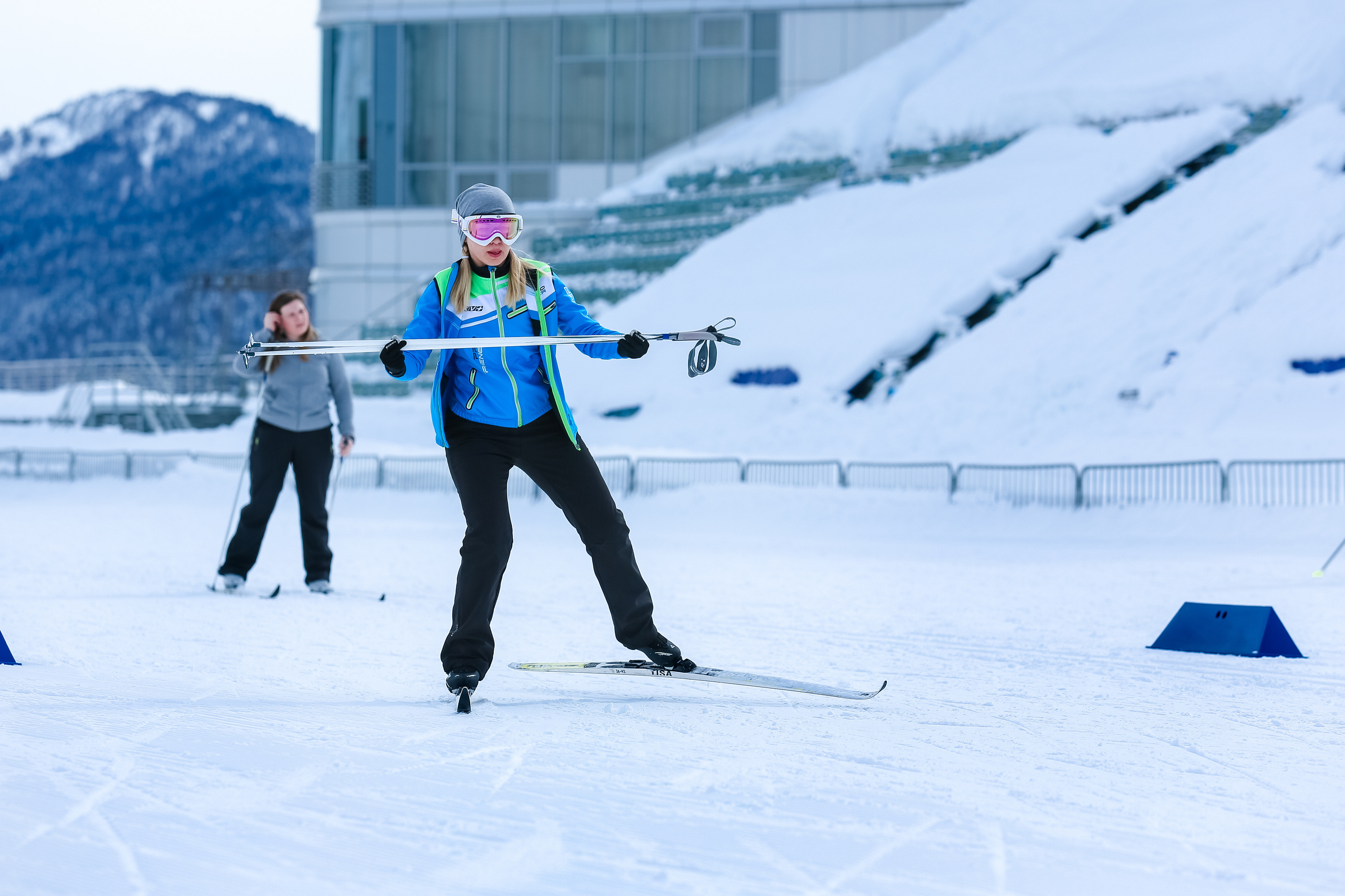 Мастер-класс по лыжам с Алексеем Барышниковым. Репортажный и семейный фотограф Ухова Наталья в Москве