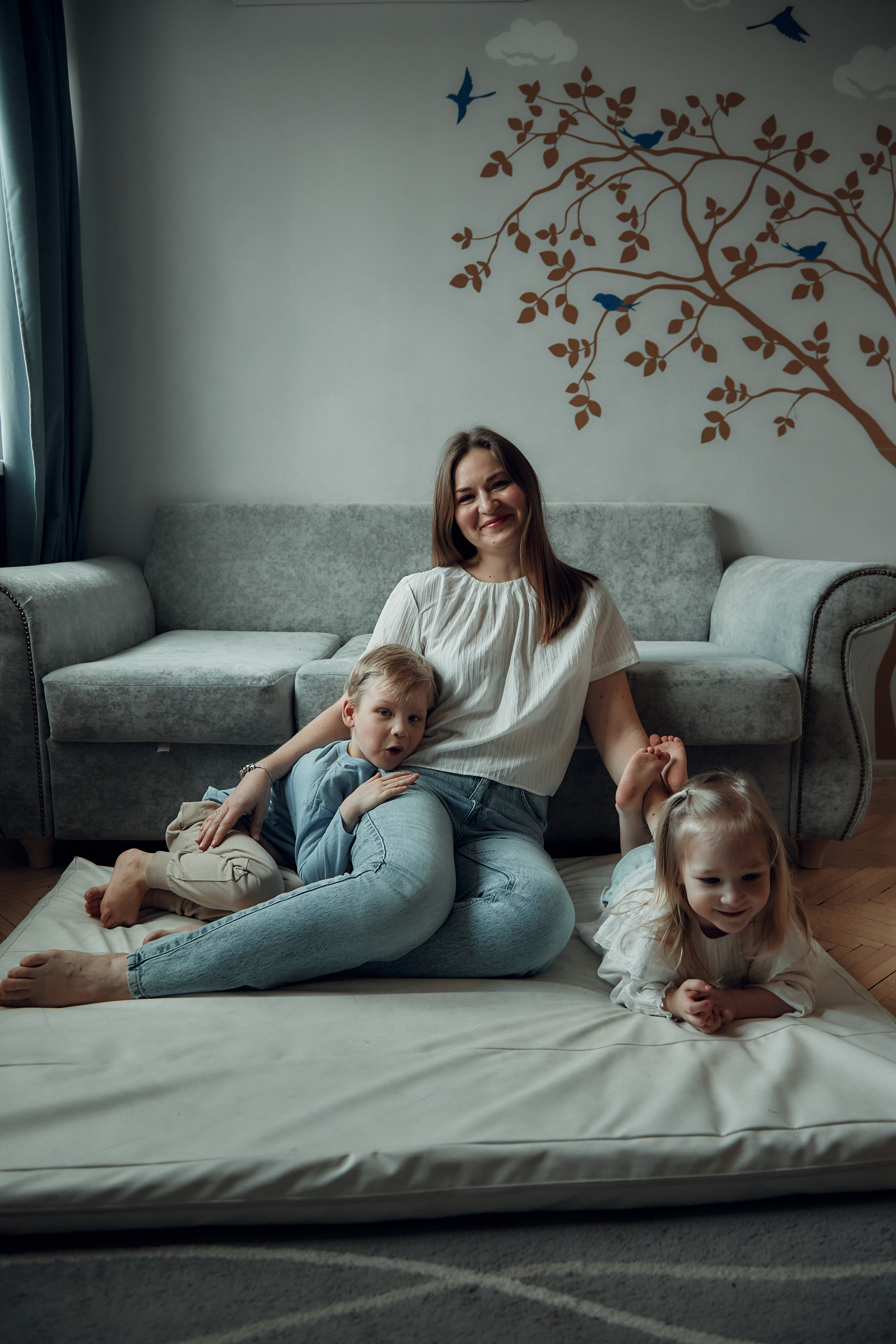 Анастасия, Алексей, Стеша и Святослав. Репортажный и семейный фотограф Ухова Наталья в Москве