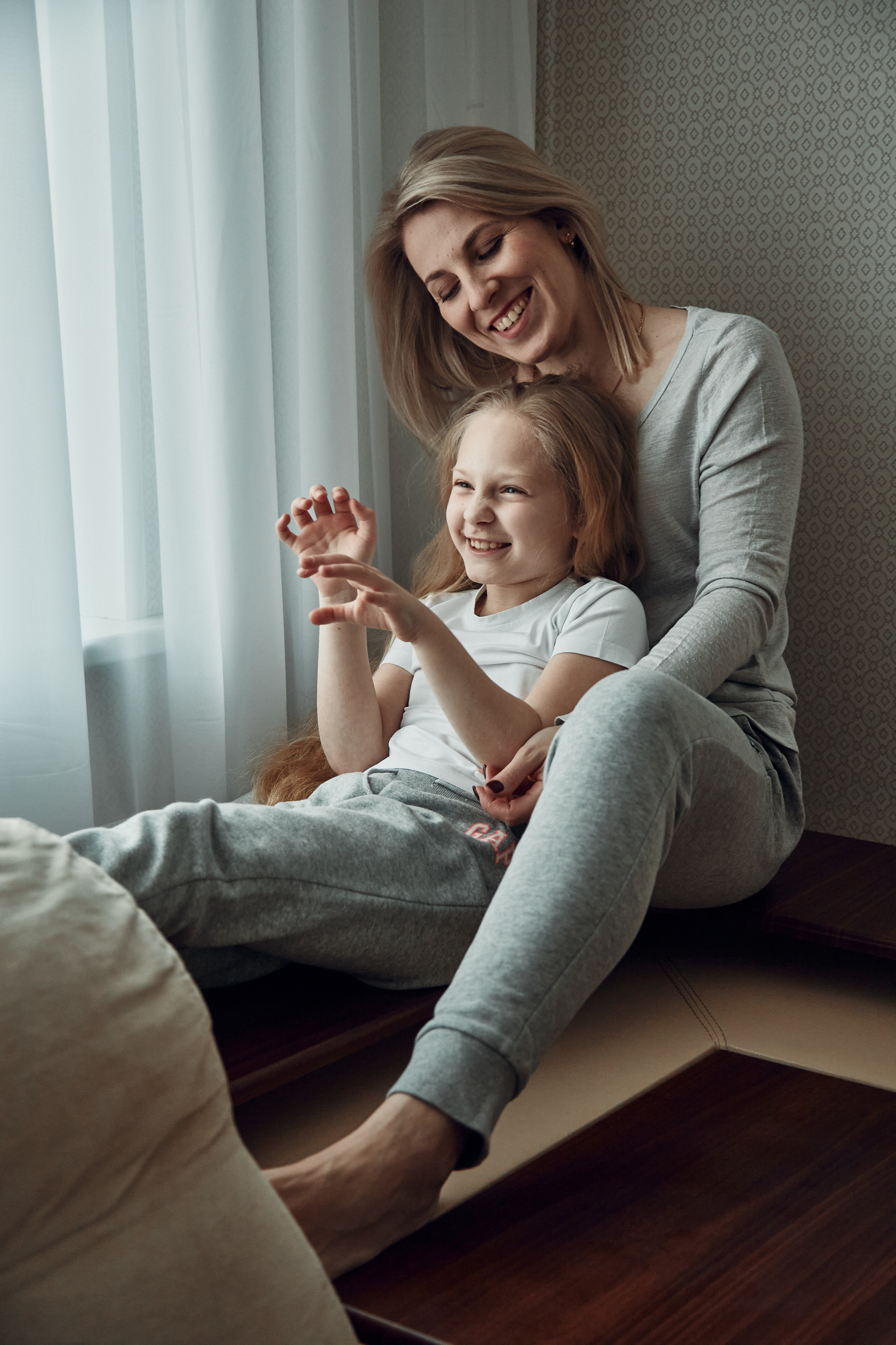 Наташа и Василиса. Репортажный и семейный фотограф Ухова Наталья в Москве