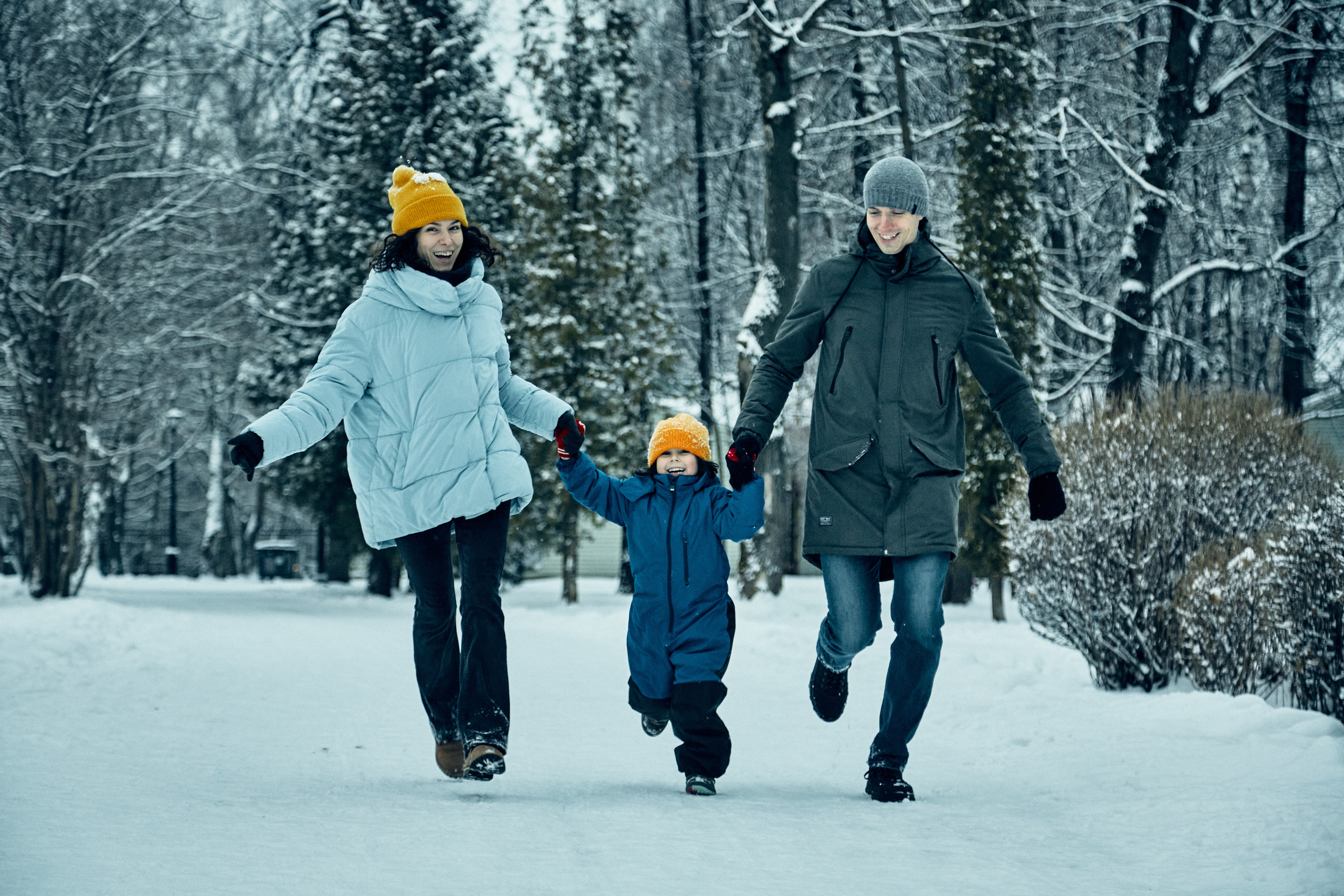 Марина, Андрей и Даша. Репортажный и семейный фотограф Ухова Наталья в Москве