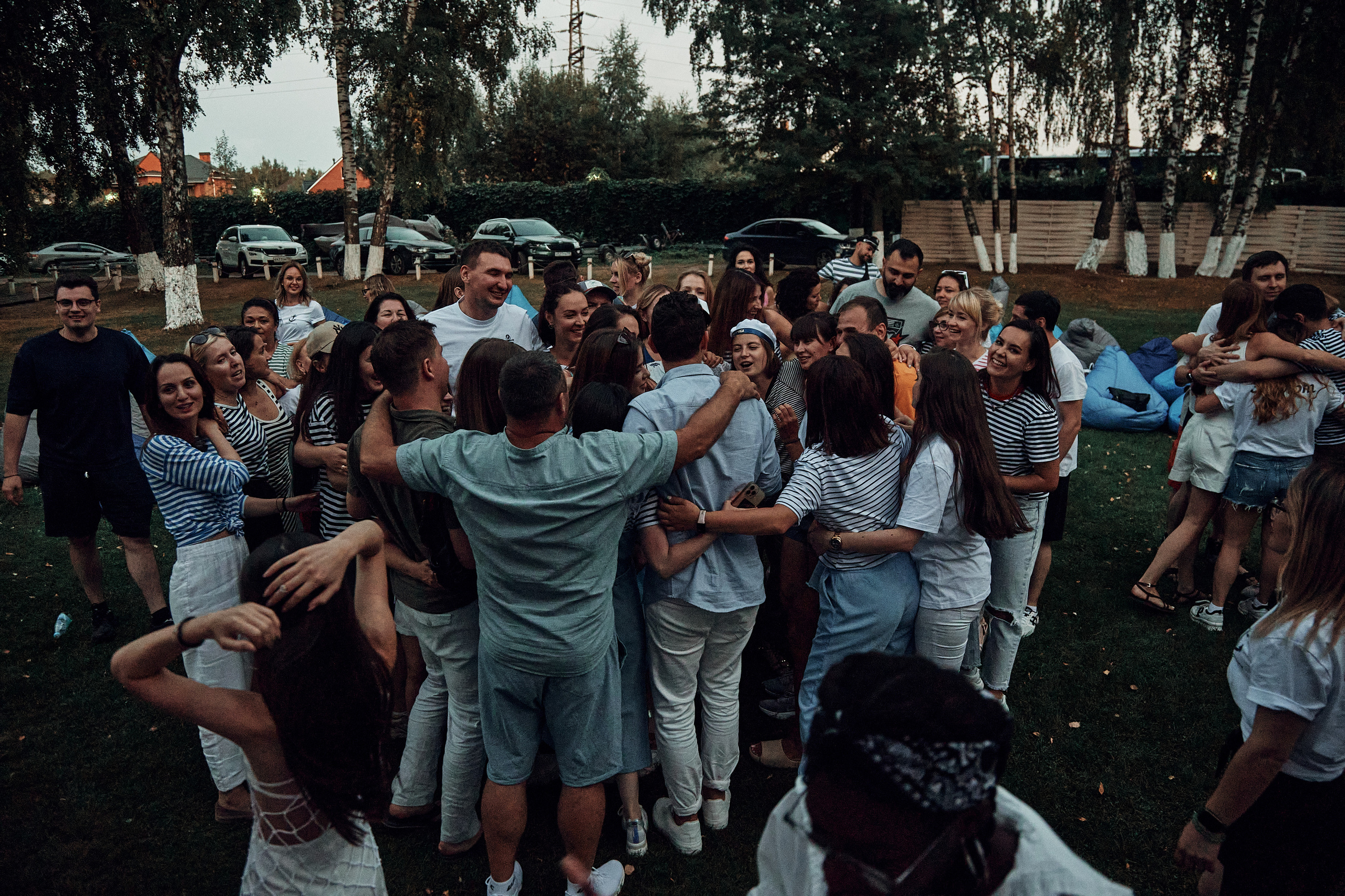 Большой корпоратив в яхт-клубе