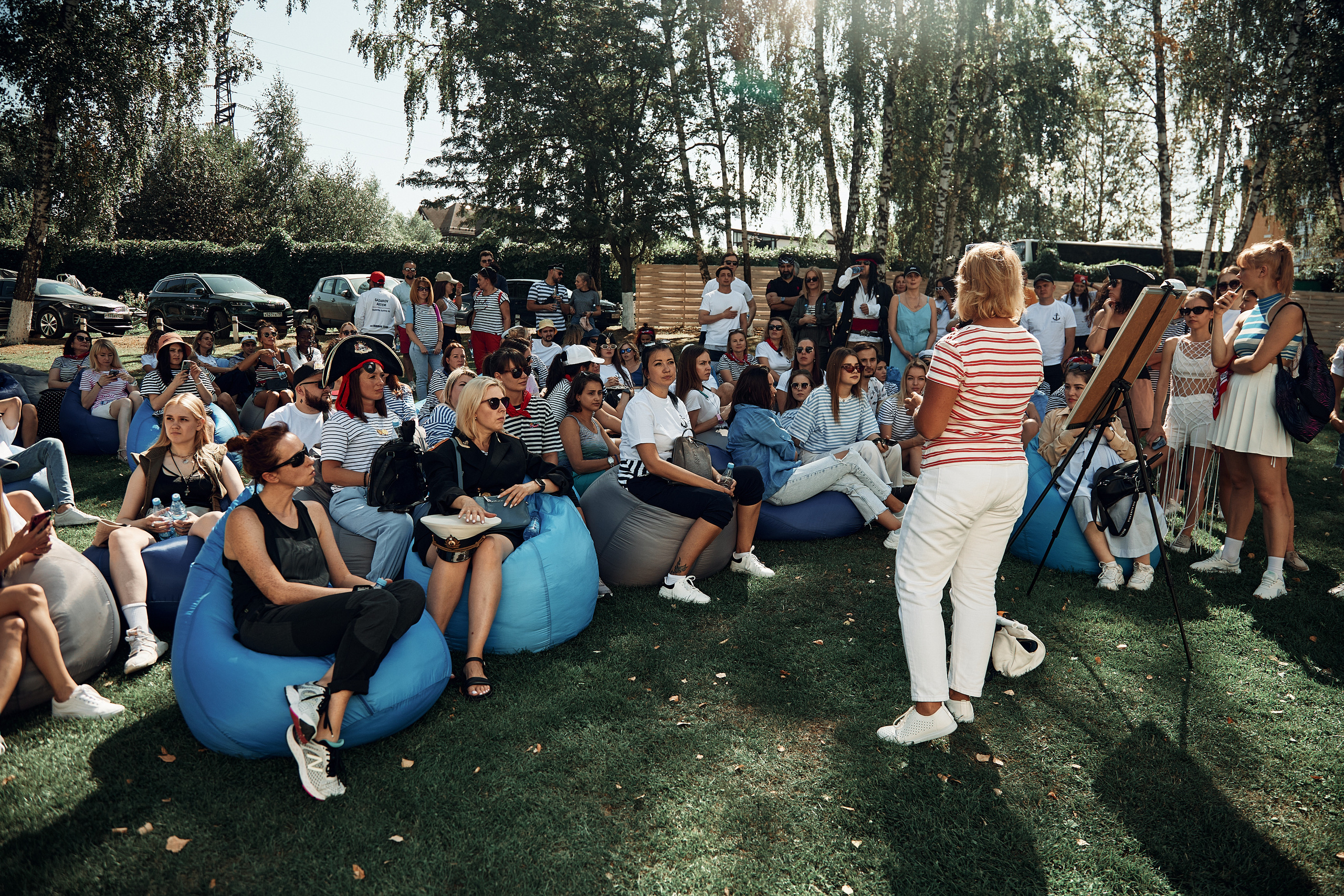 Большой корпоратив на природе